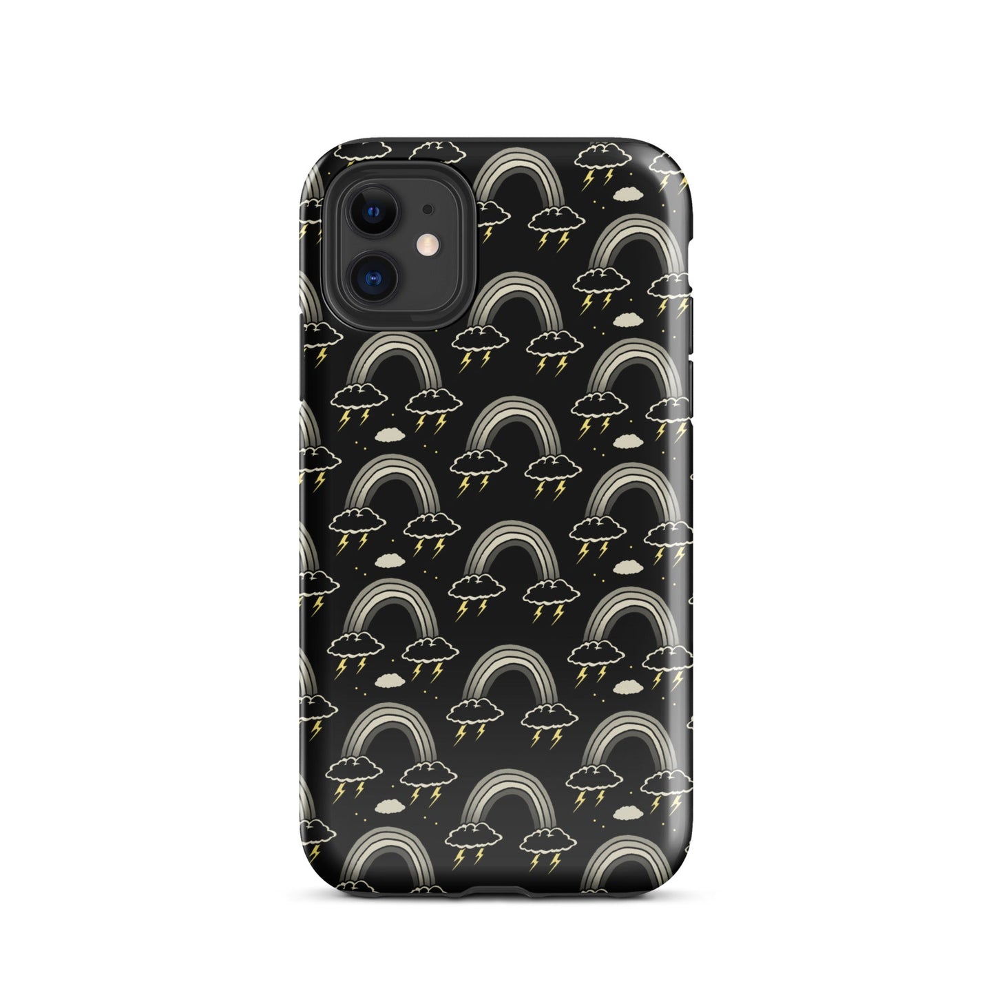 Goth Rainbow Emo iPhone Case