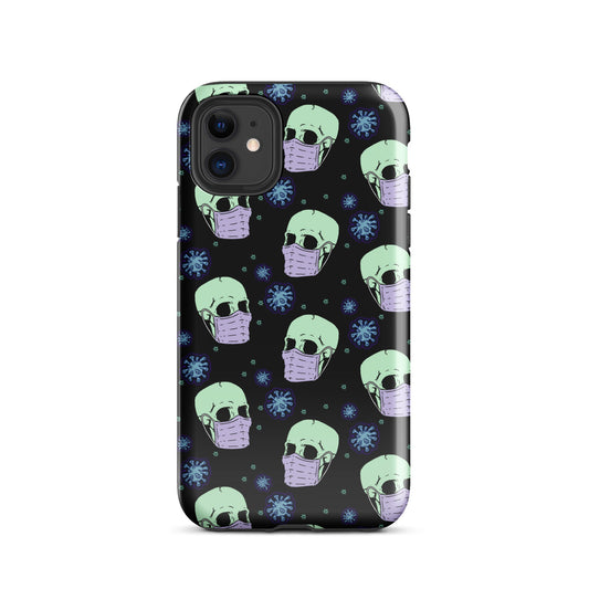 Virus Skull iPhone Case