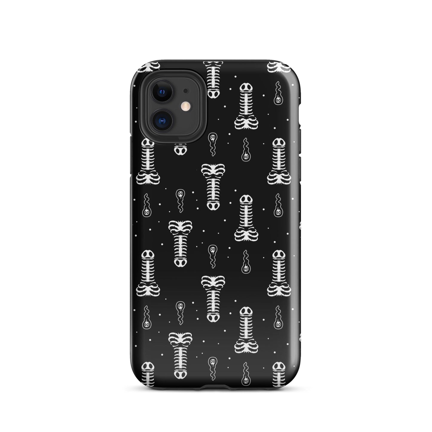 Skeleton Penis Boner iPhone Case