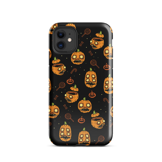 Zombie Pumpkins iPhone Case