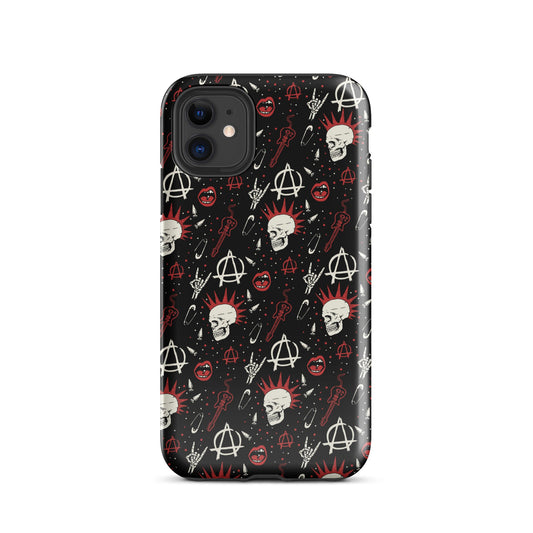 Punk Rock Anarchy iPhone Case