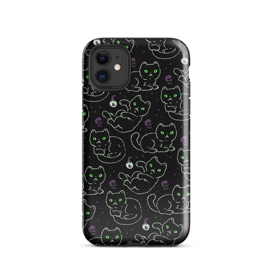 Black Cats iPhone Case