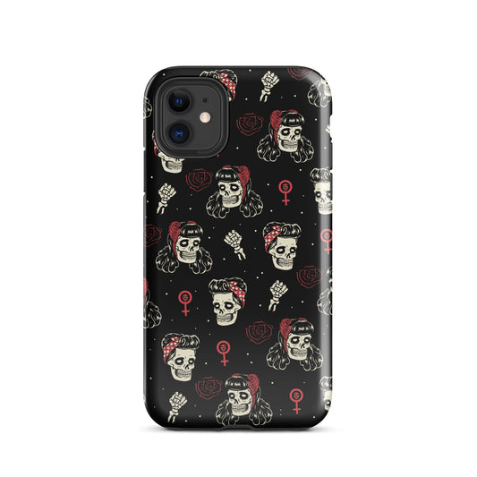 Undead Rosie Riveter iPhone Case