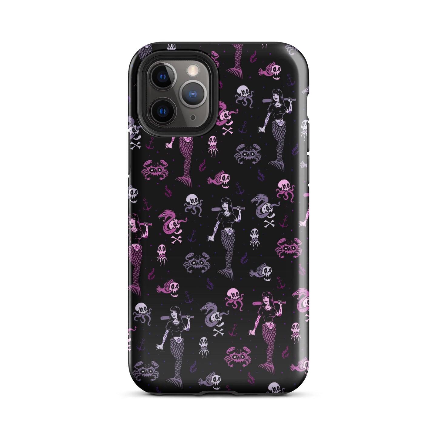 Metal Mermaid iPhone Case