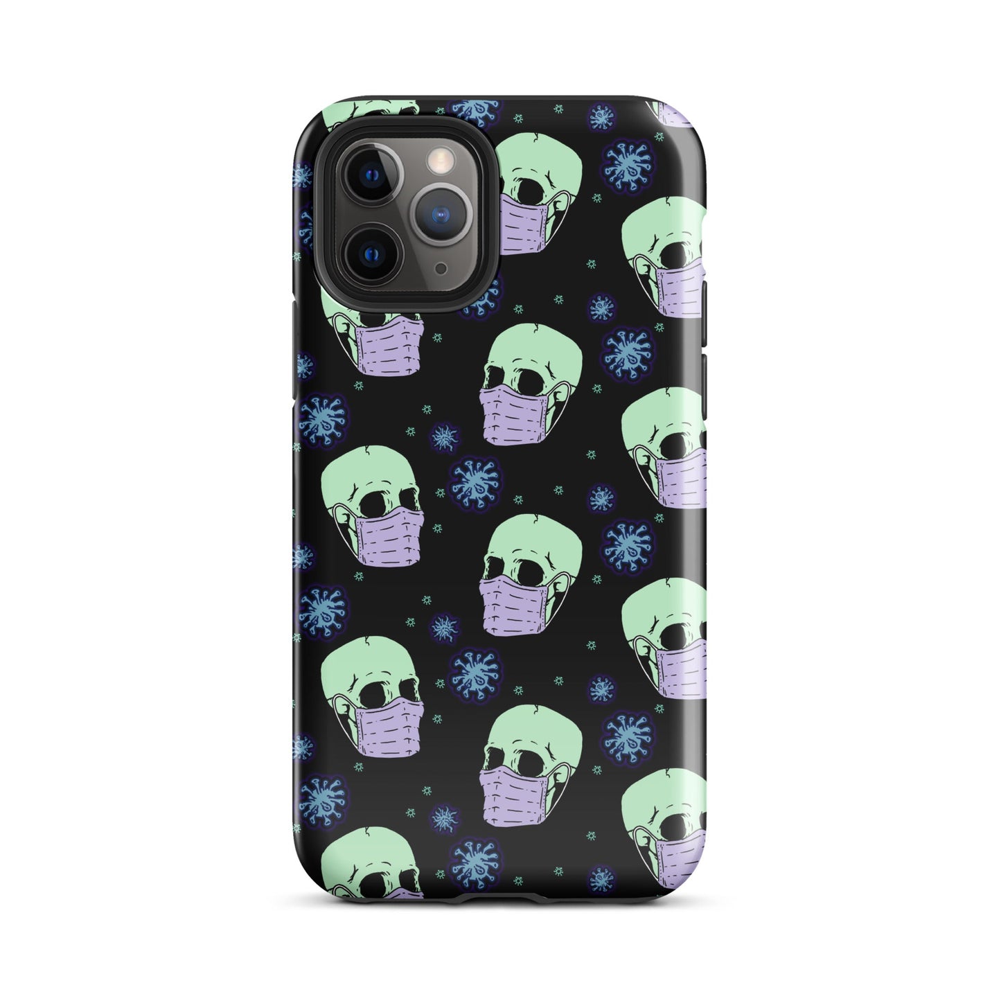 Virus Skull iPhone Case