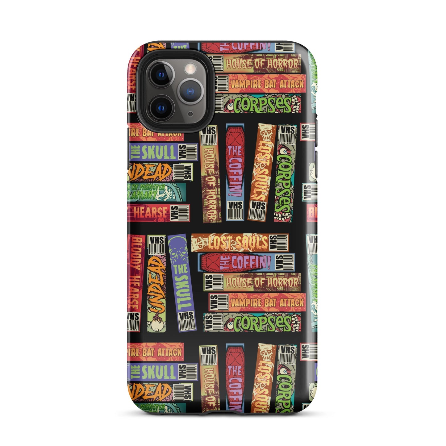 Retro Horror VHS iPhone Case