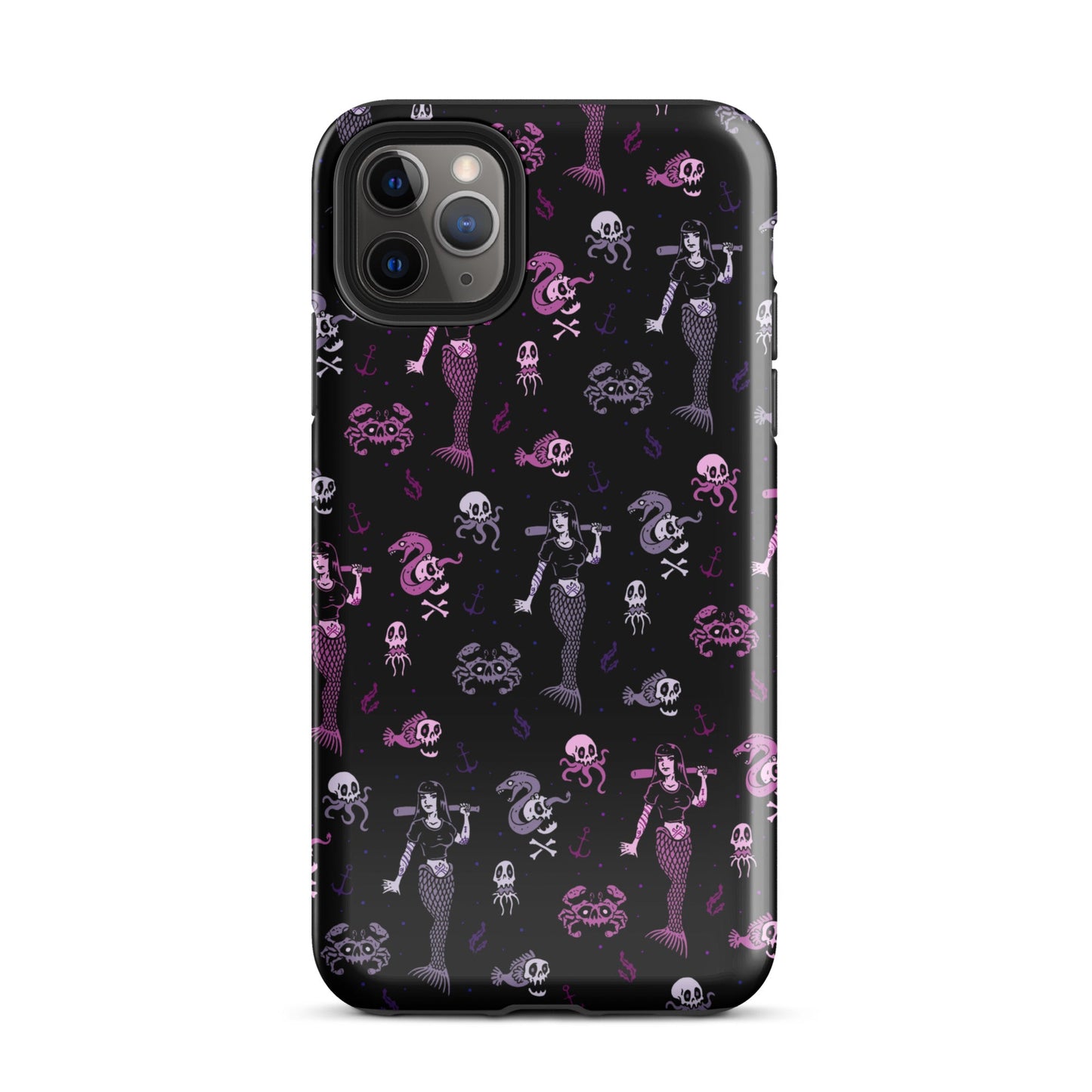 Metal Mermaid iPhone Case