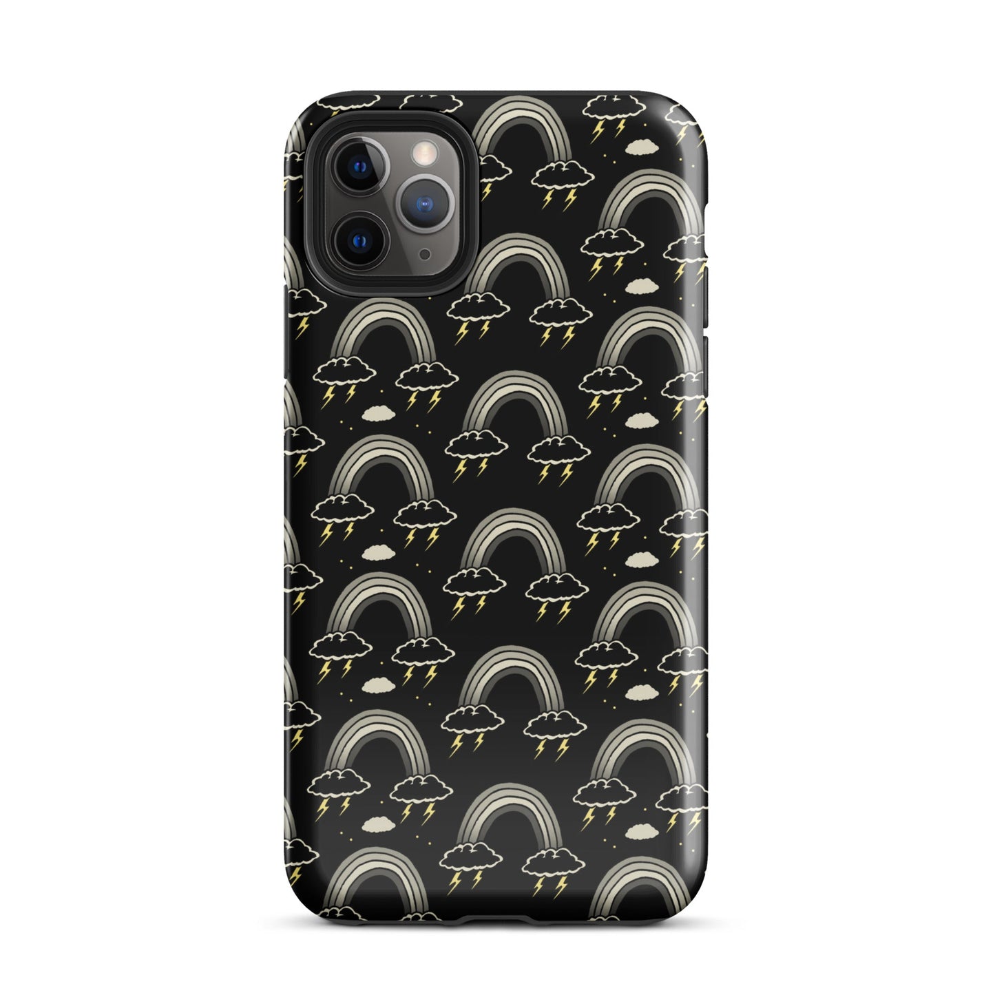 Goth Rainbow Emo iPhone Case