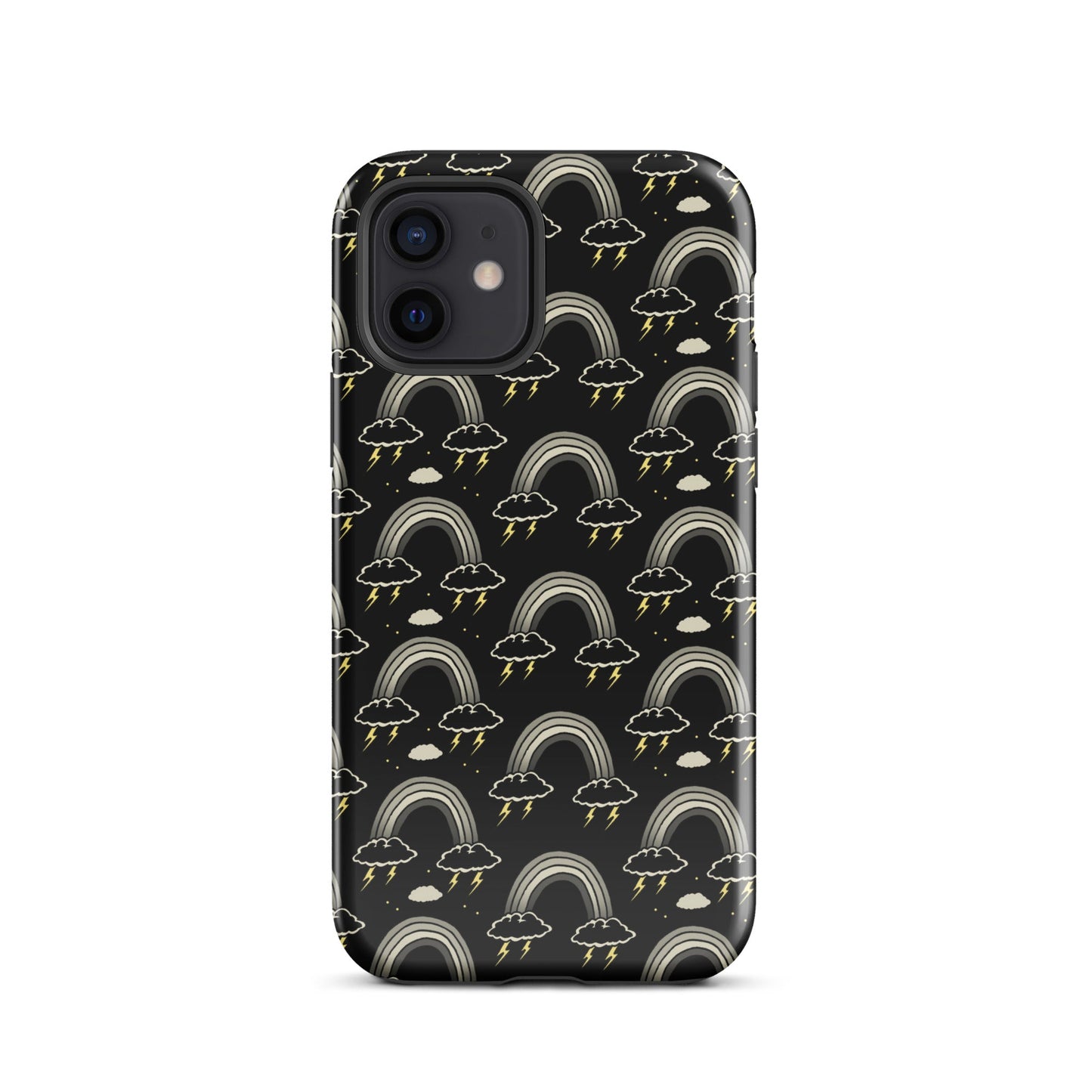 Goth Rainbow Emo iPhone Case