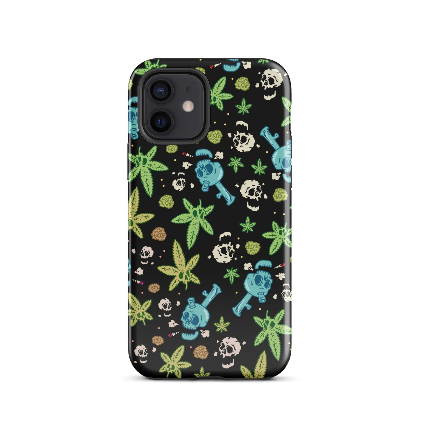 Weed And Skulls iPhone Case