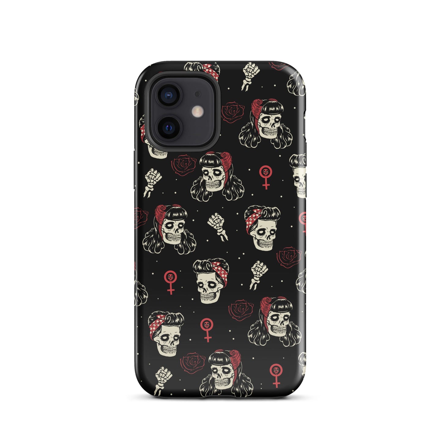 Undead Rosie Riveter iPhone Case
