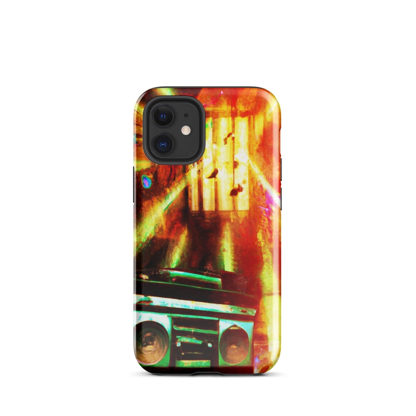 Prison BoomBox Light Burst Tough Case for iPhone® - Lizard Vigilante