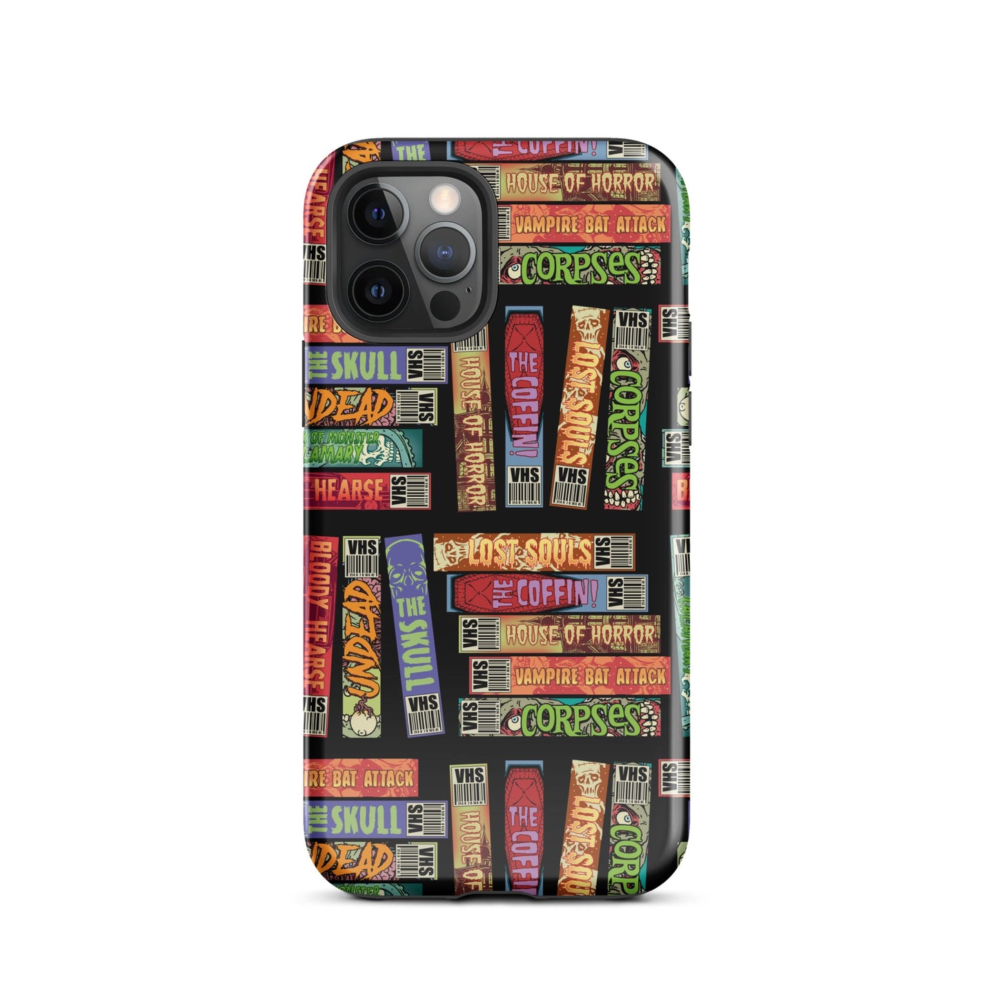 Retro Horror VHS iPhone Case