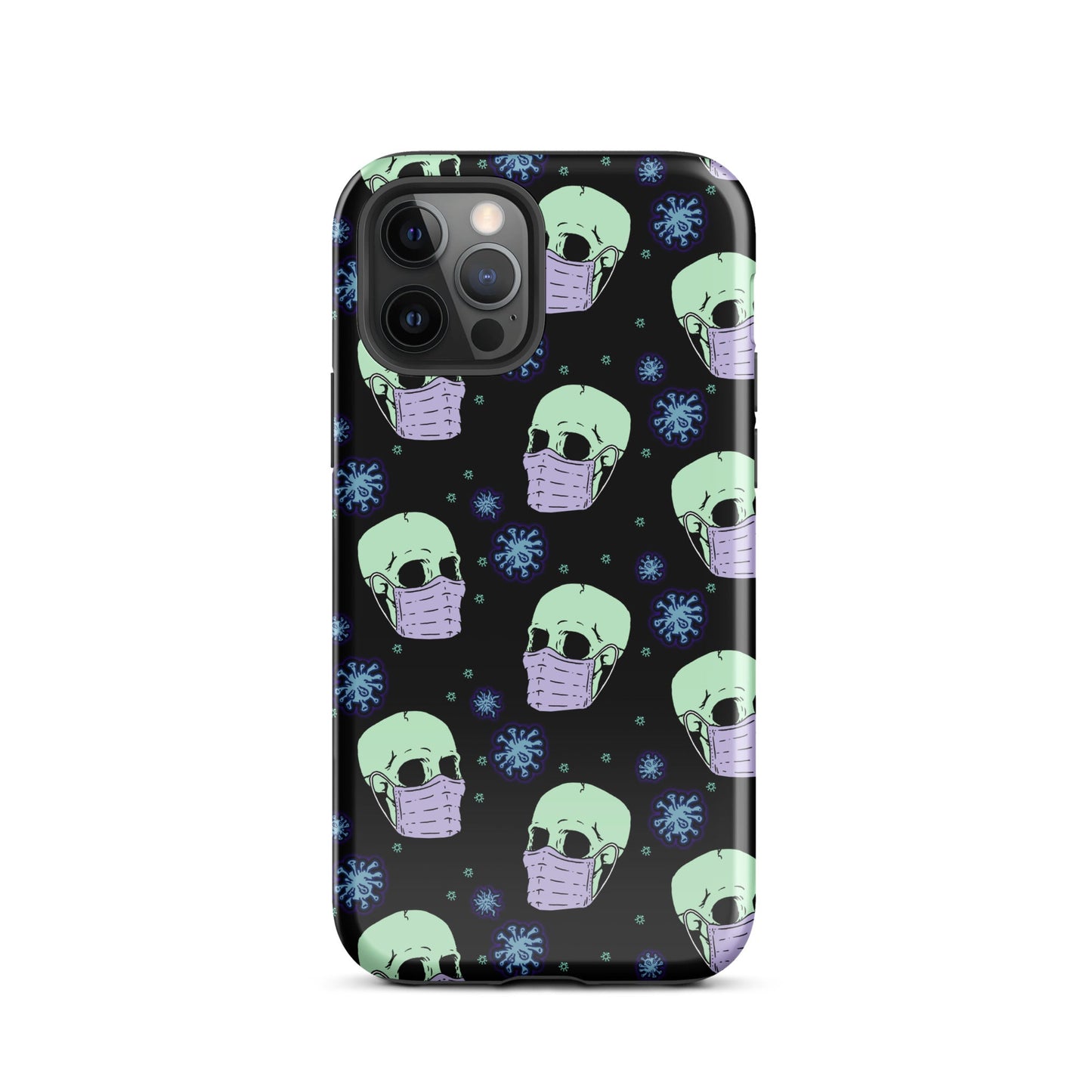 Virus Skull iPhone Case