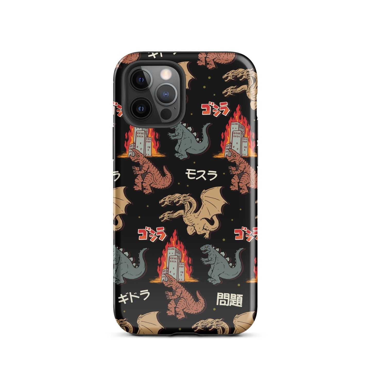 Godzilla And Friends iPhone Case