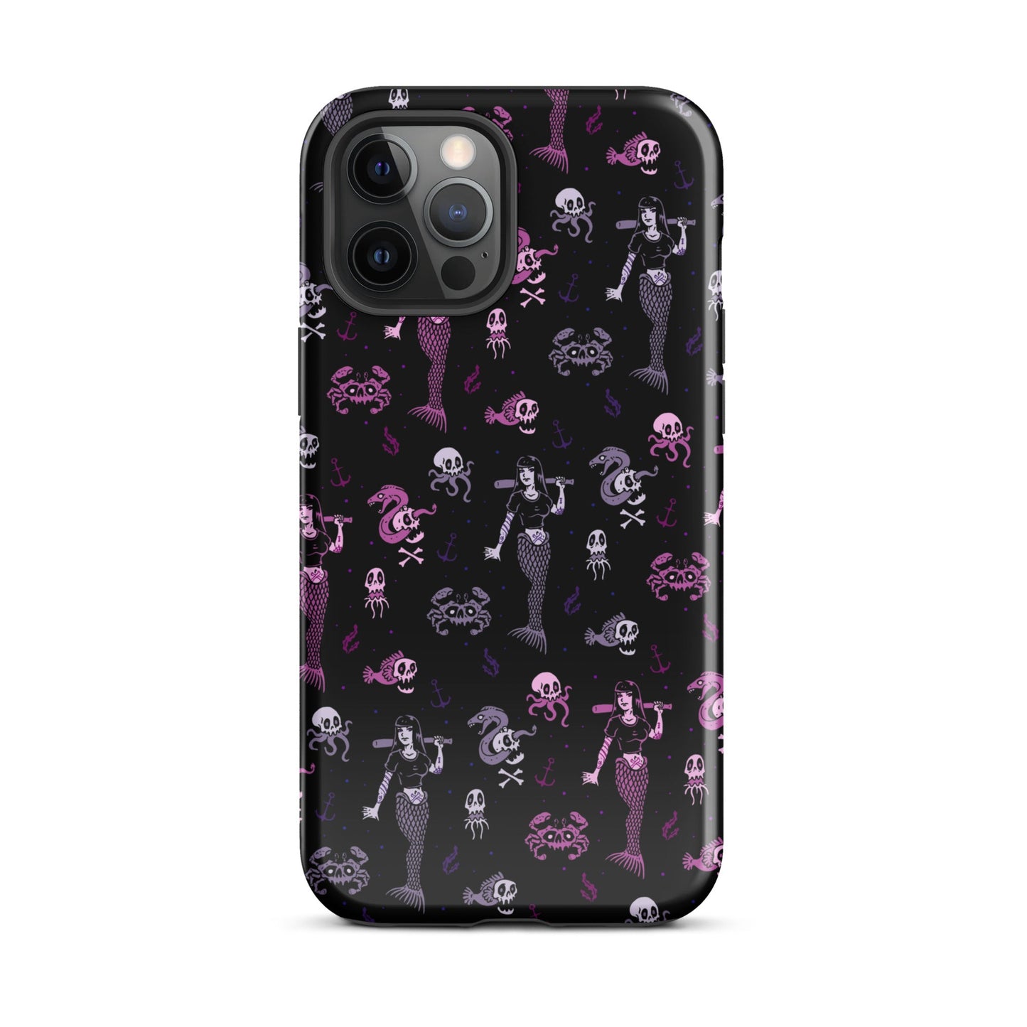 Metal Mermaid iPhone Case