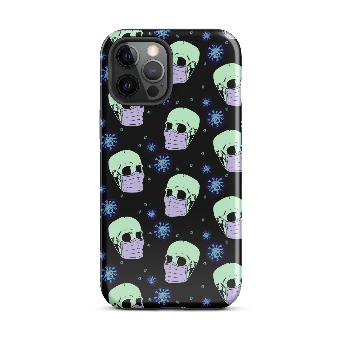 Virus Skull iPhone Case