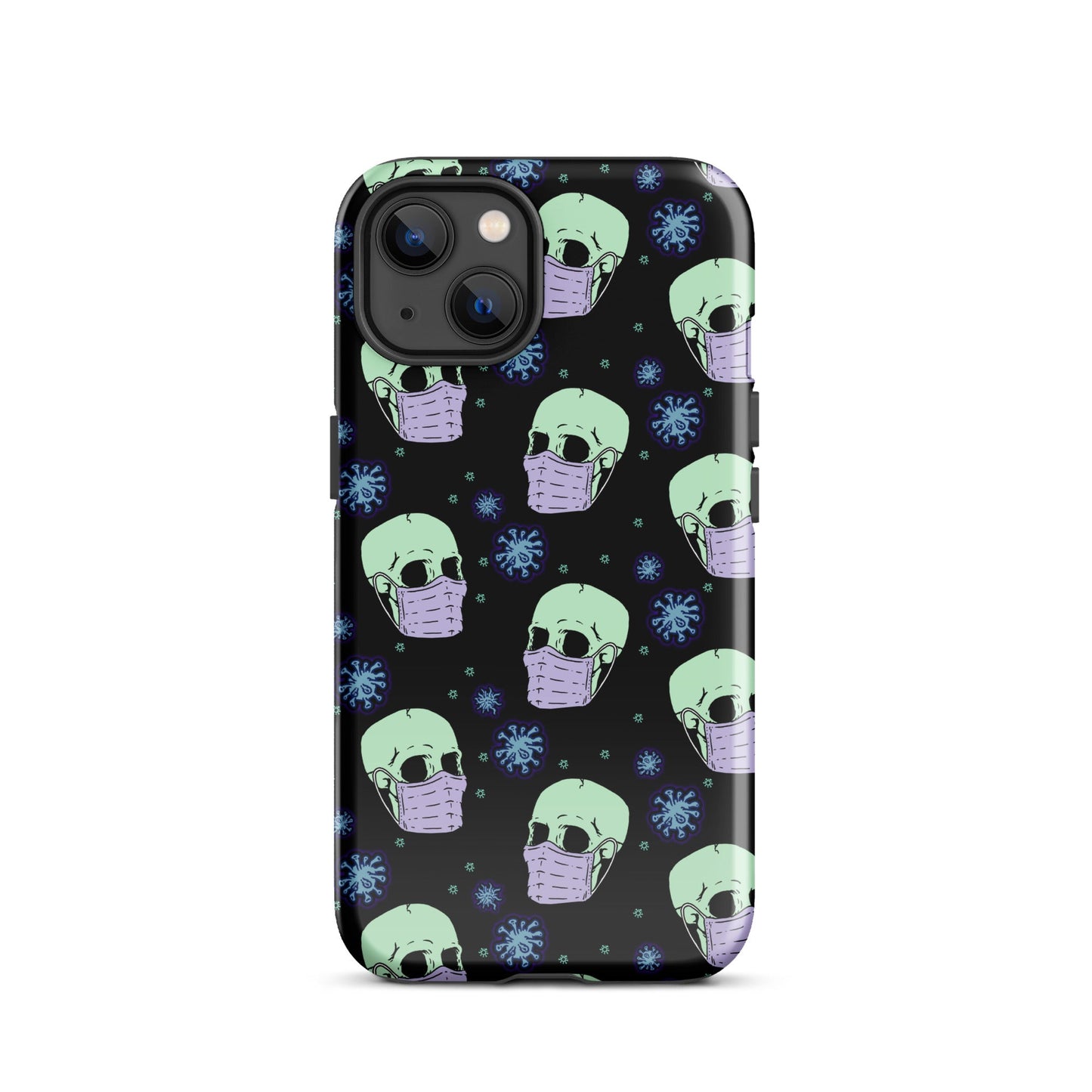 Virus Skull iPhone Case