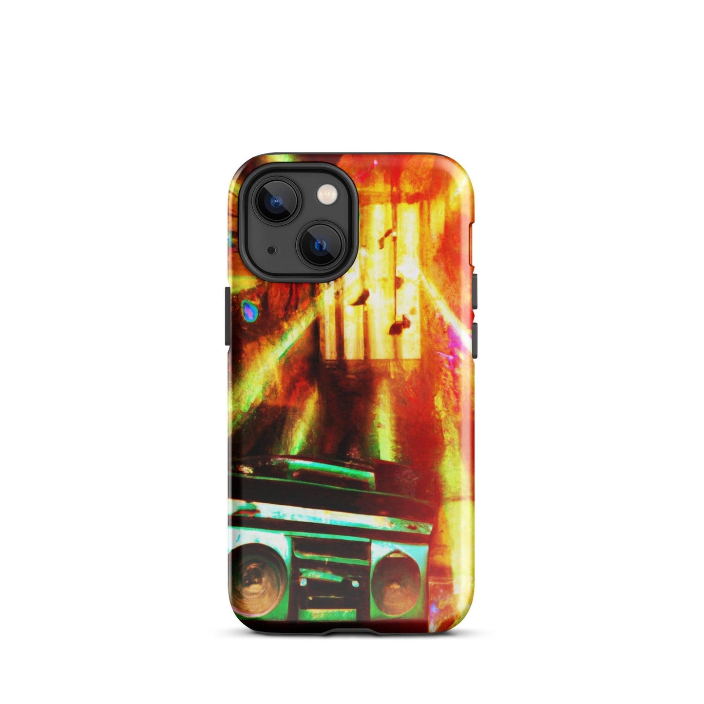 Prison BoomBox Light Burst Tough Case for iPhone® - Lizard Vigilante