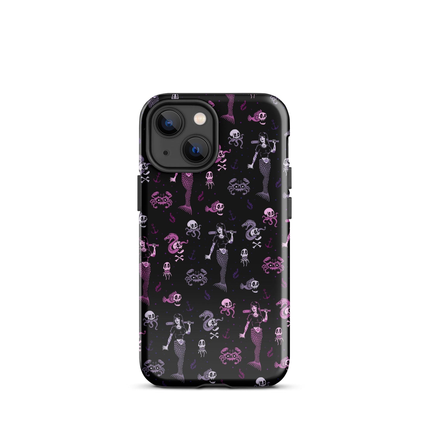 Metal Mermaid iPhone Case