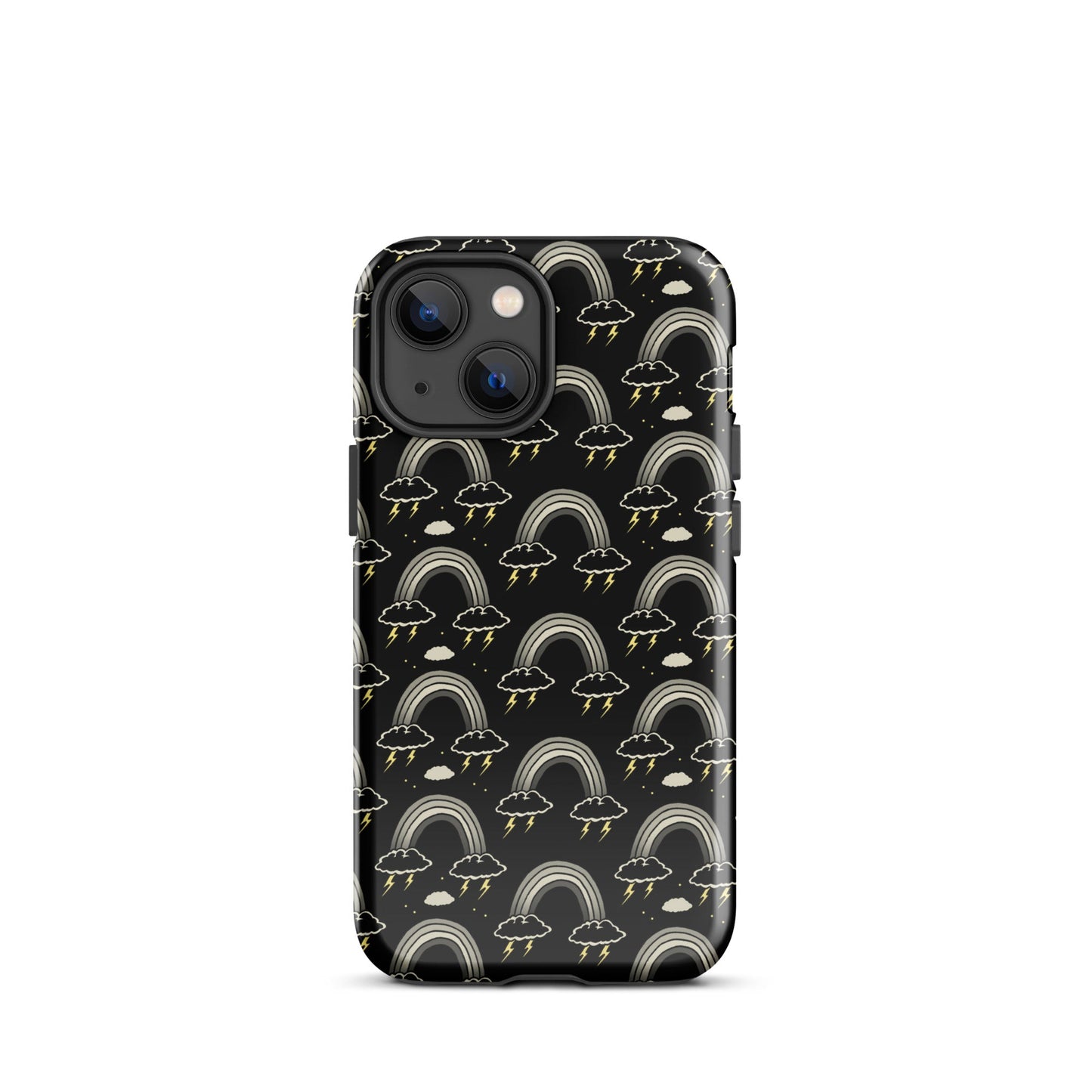Goth Rainbow Emo iPhone Case