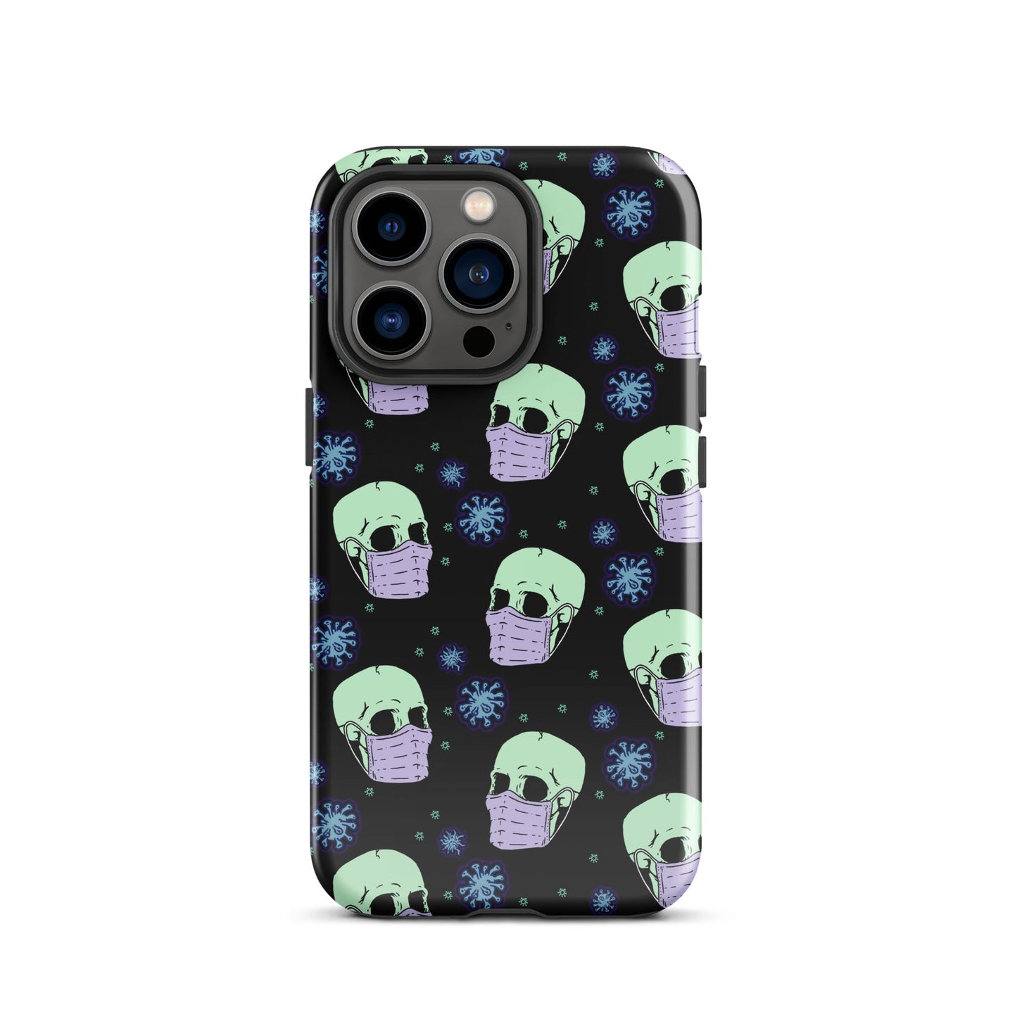 Virus Skull iPhone Case