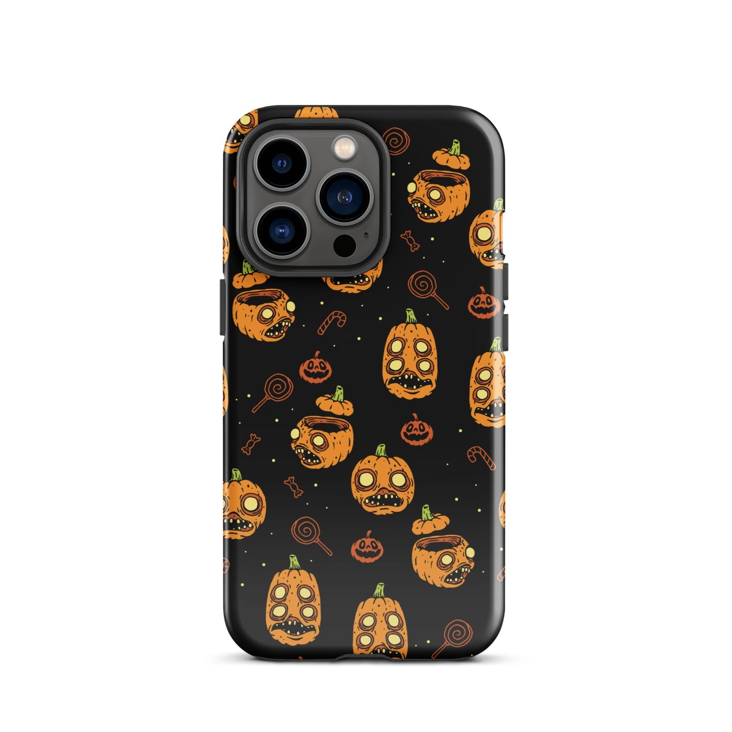 Zombie Pumpkins iPhone Case