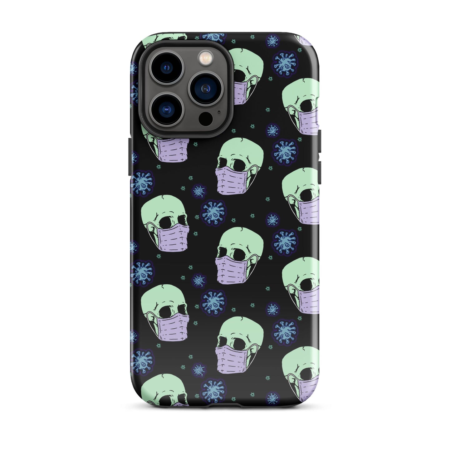 Virus Skull iPhone Case