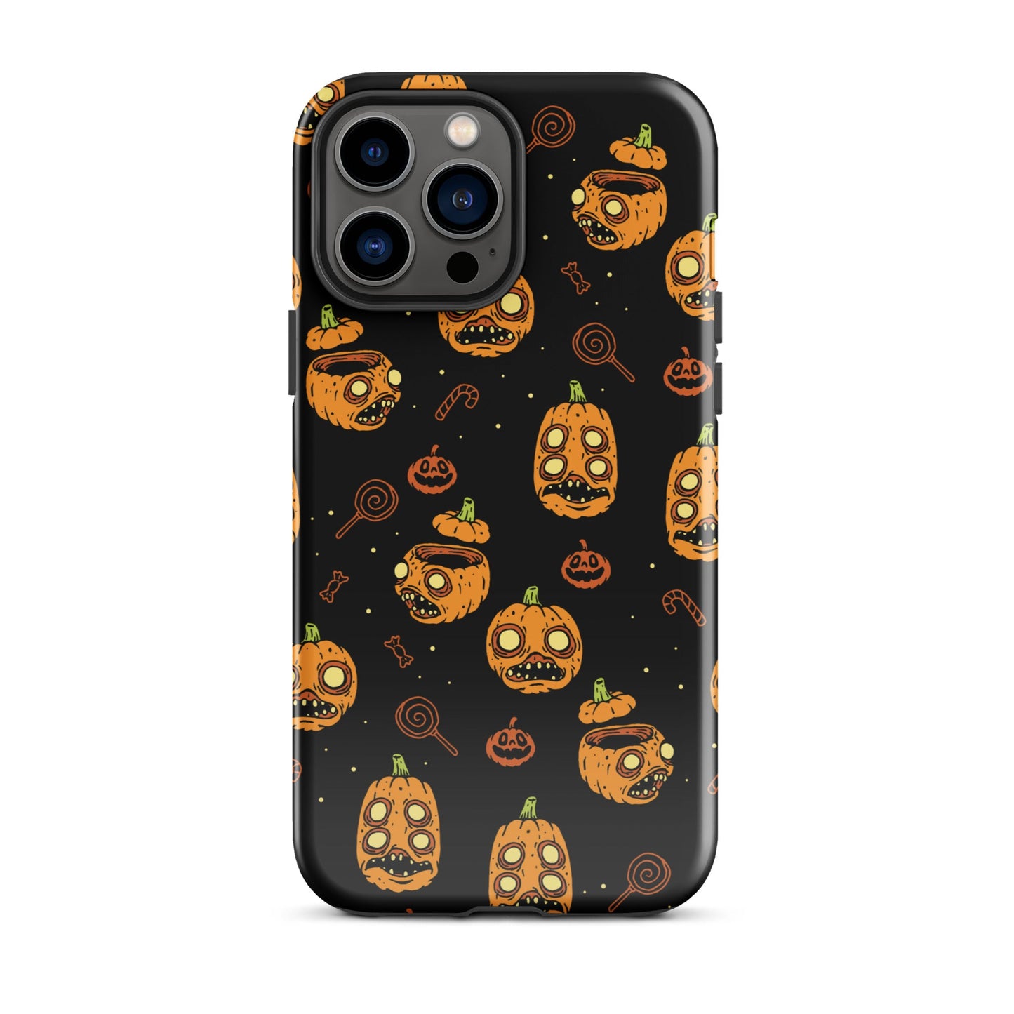 Zombie Pumpkins iPhone Case