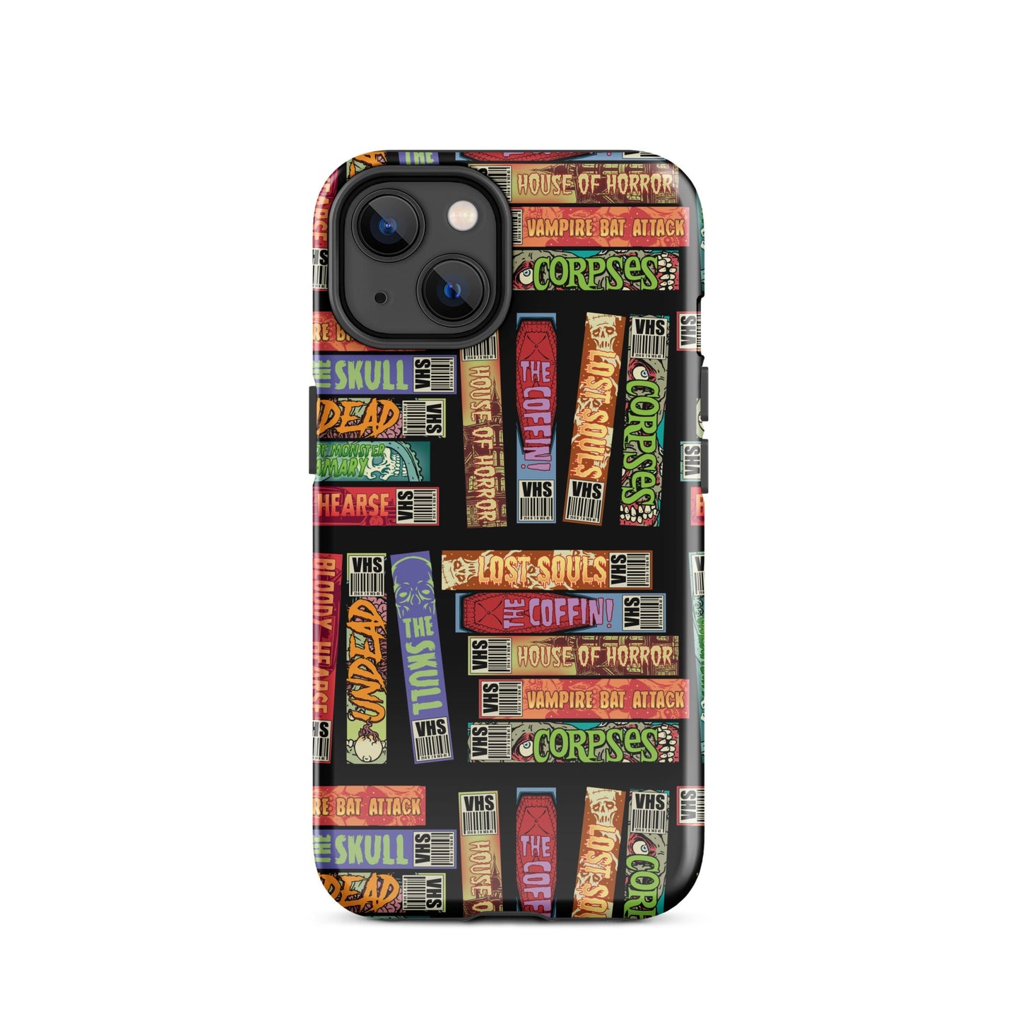 Retro Horror VHS iPhone Case