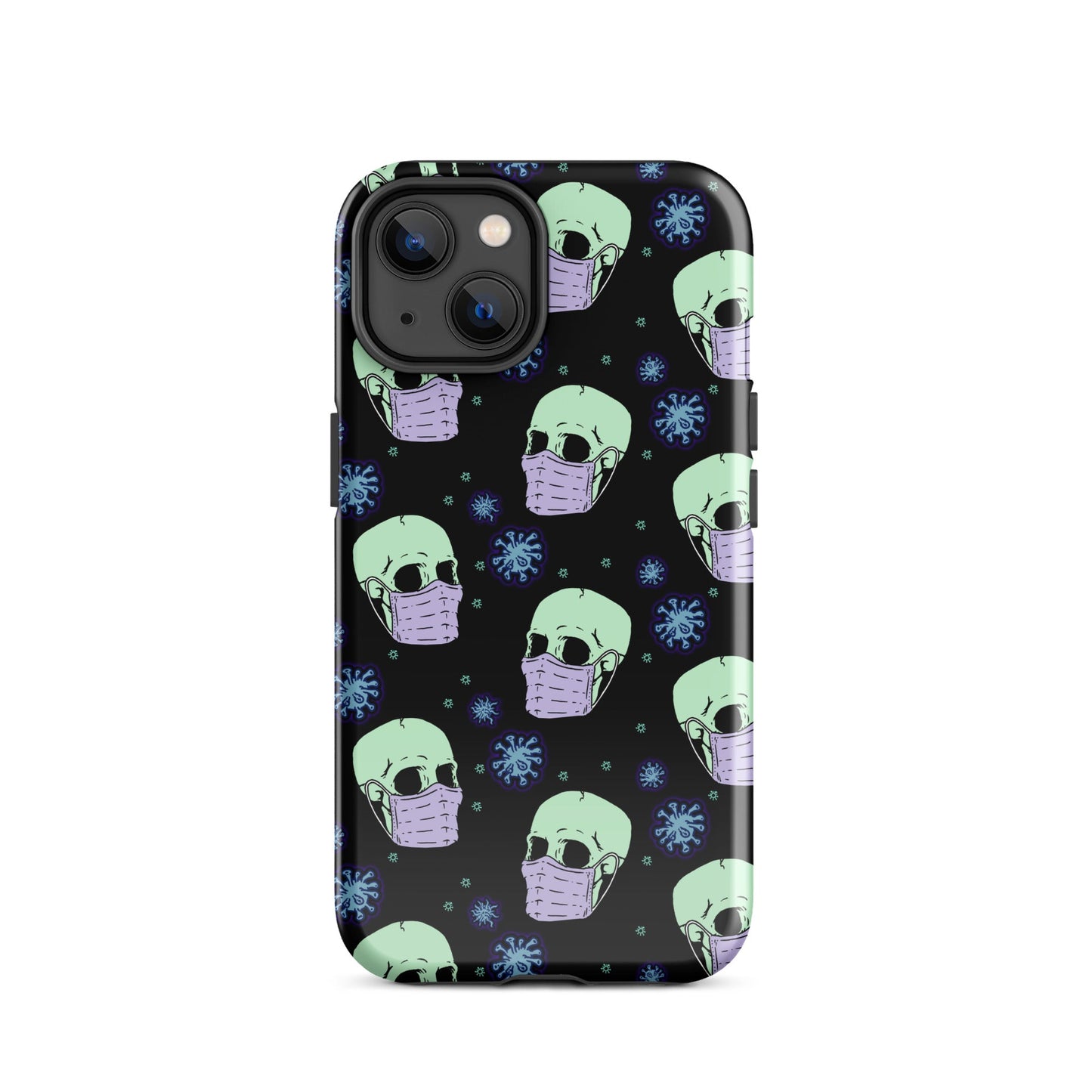 Virus Skull iPhone Case