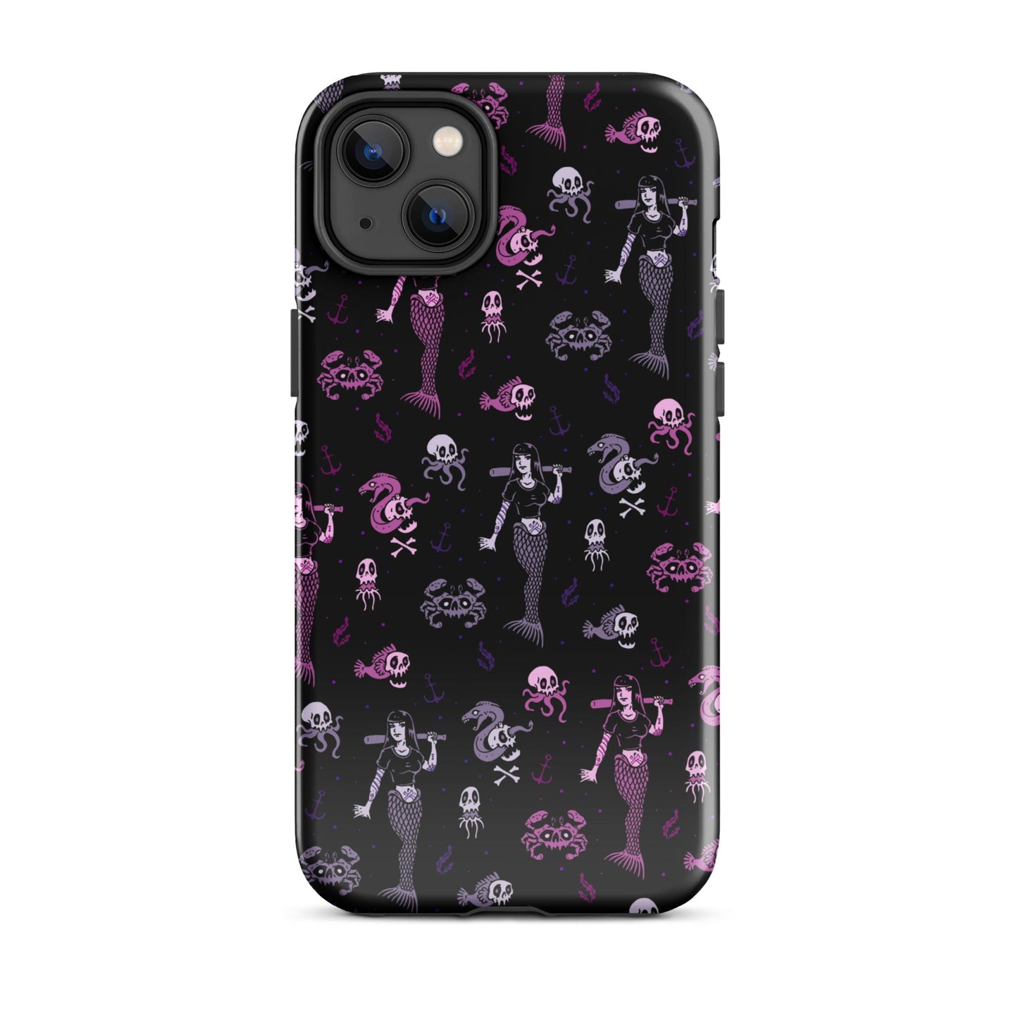 Metal Mermaid iPhone Case