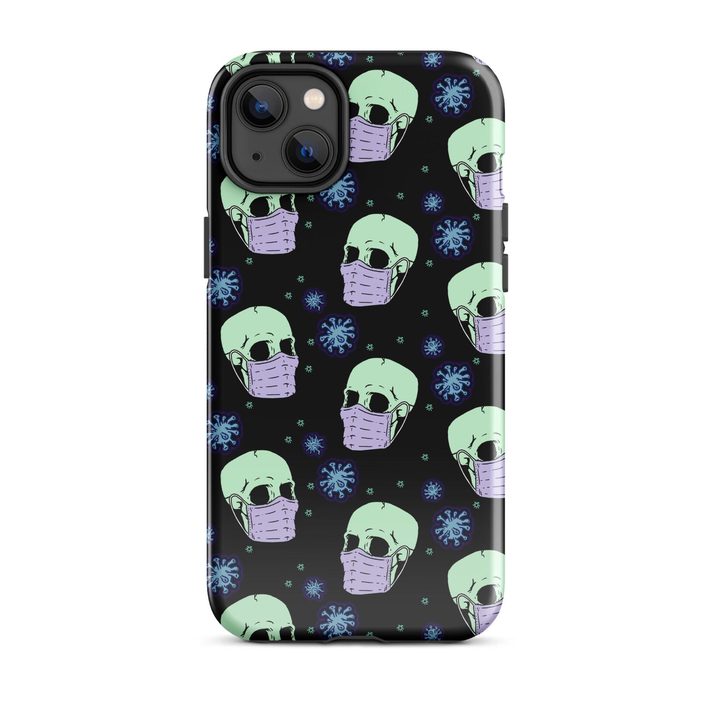 Virus Skull iPhone Case