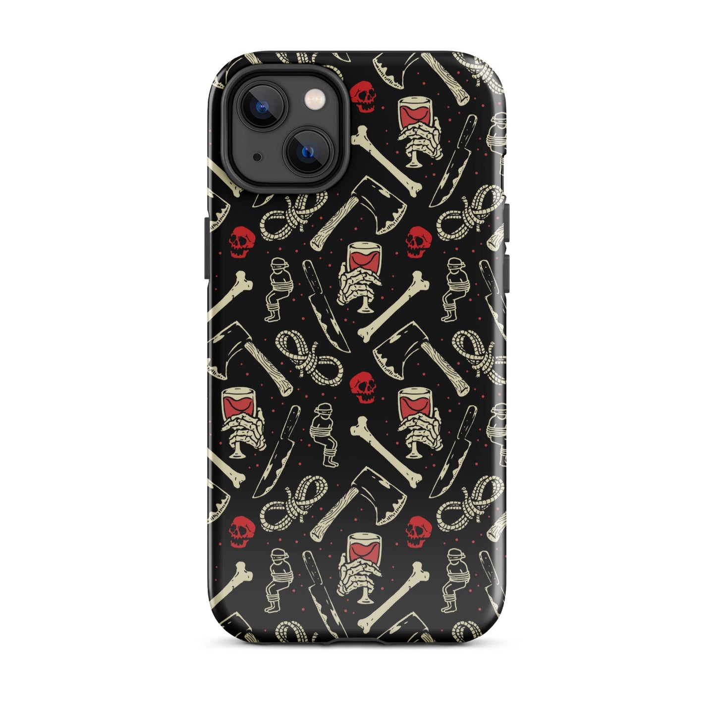 True Crime And Wine iPhone Case