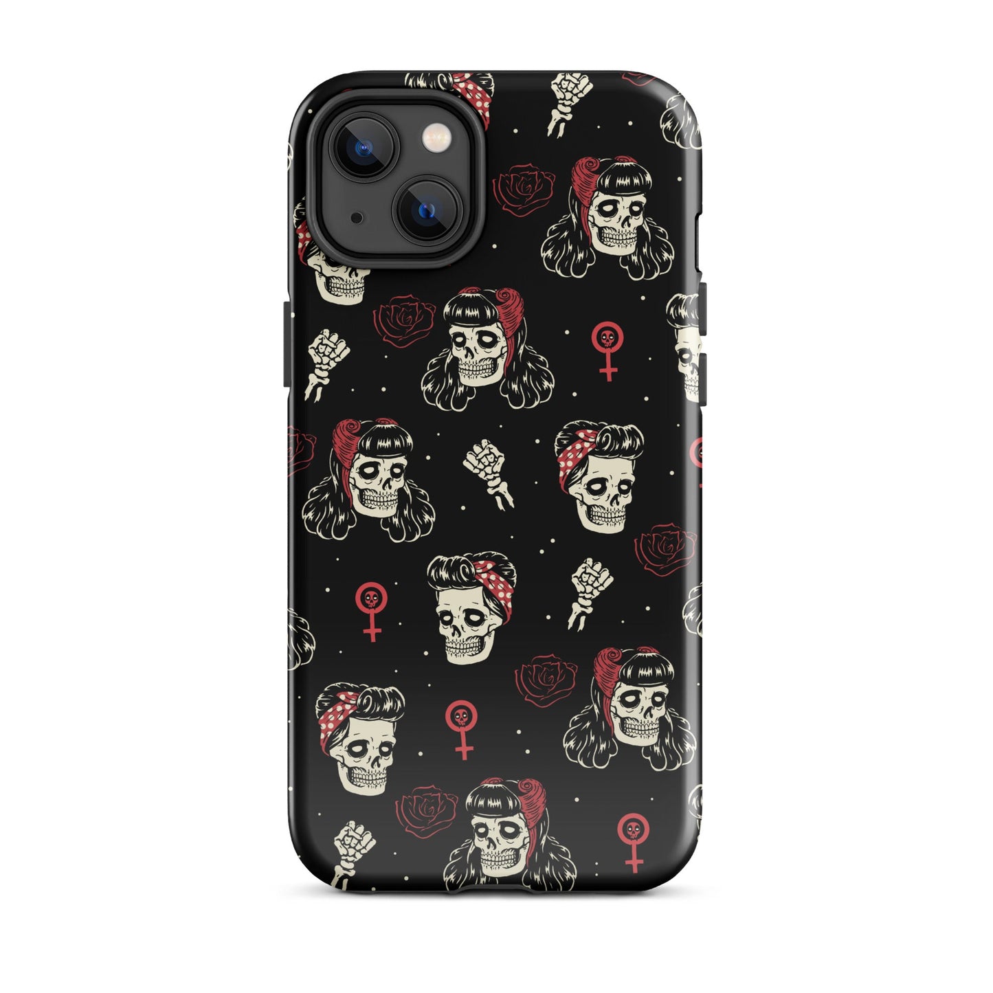 Undead Rosie Riveter iPhone Case
