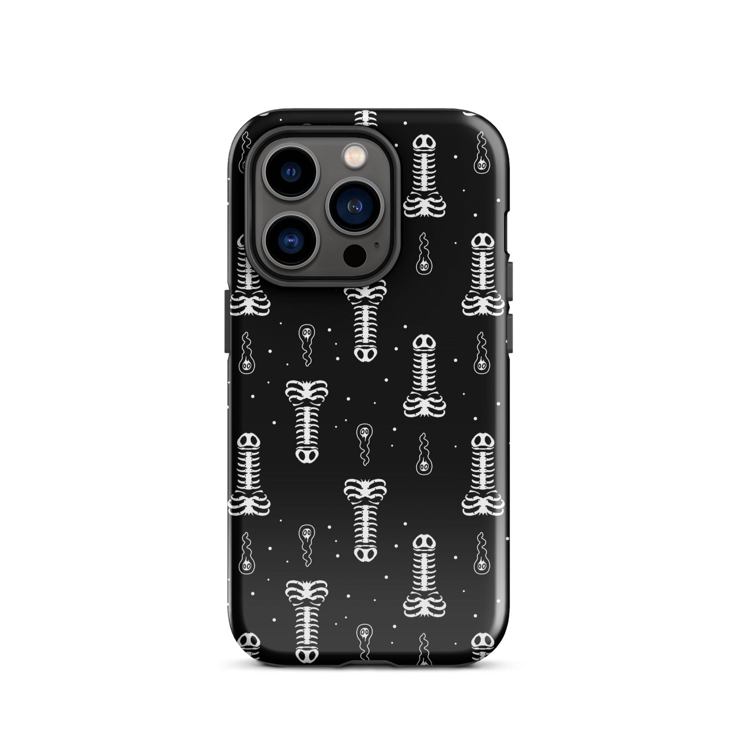 Skeleton Penis Boner iPhone Case