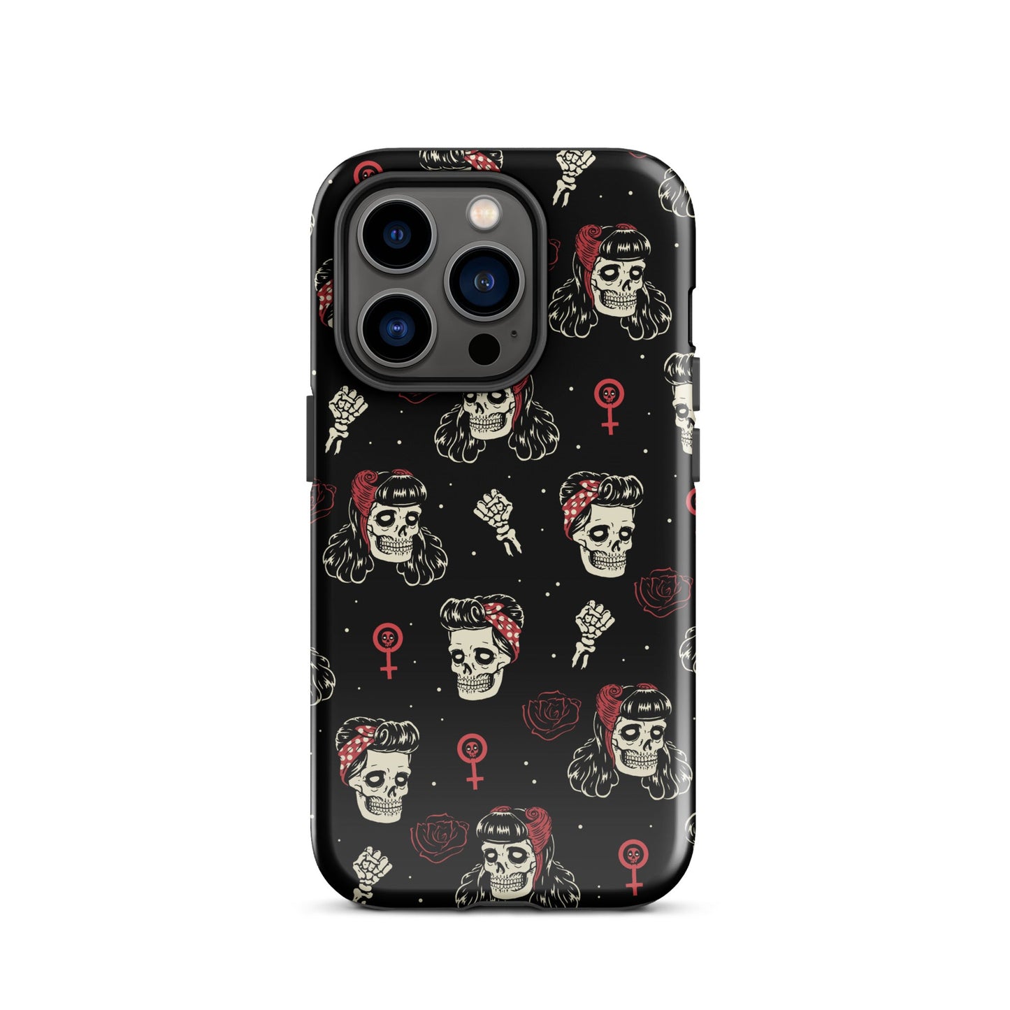 Undead Rosie Riveter iPhone Case