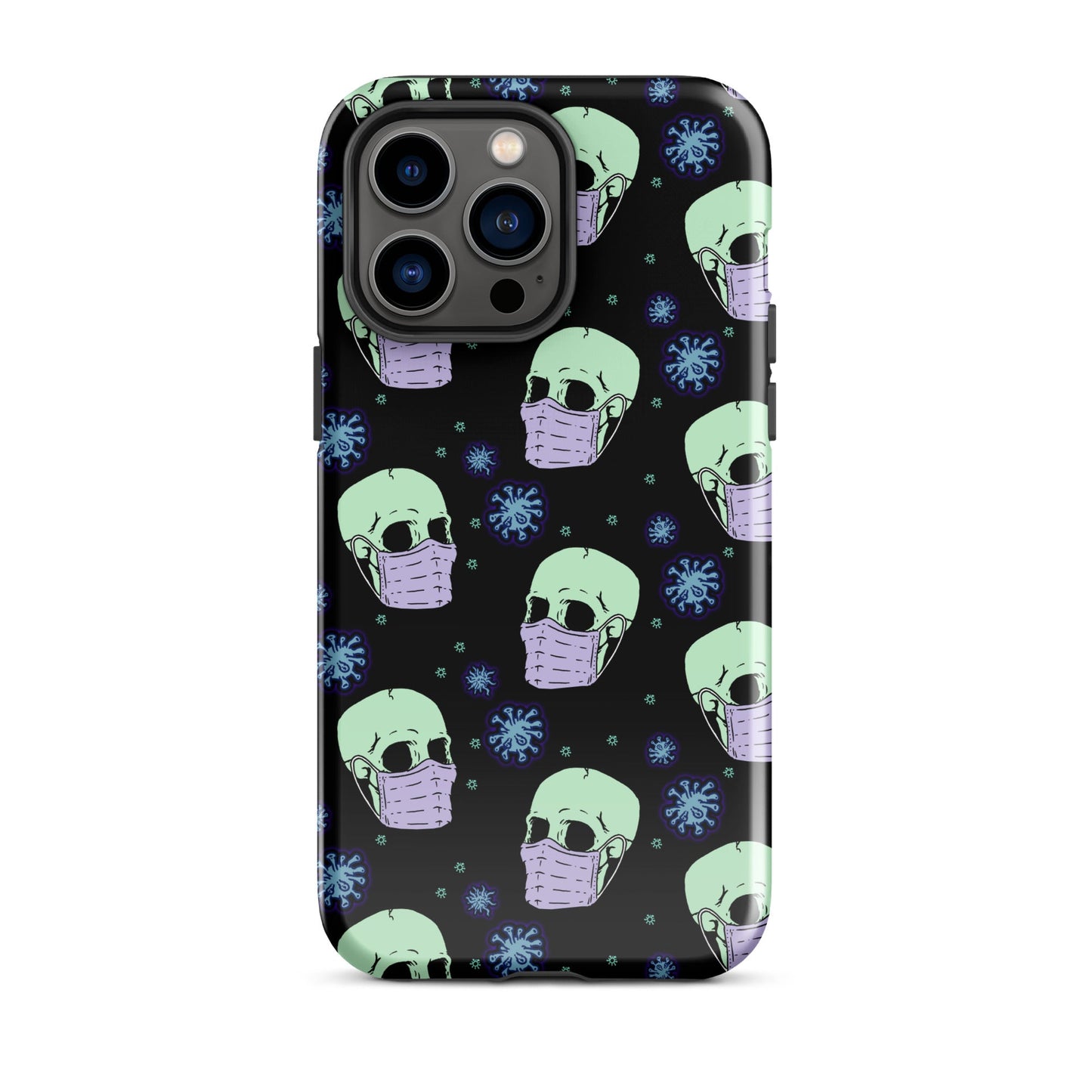 Virus Skull iPhone Case
