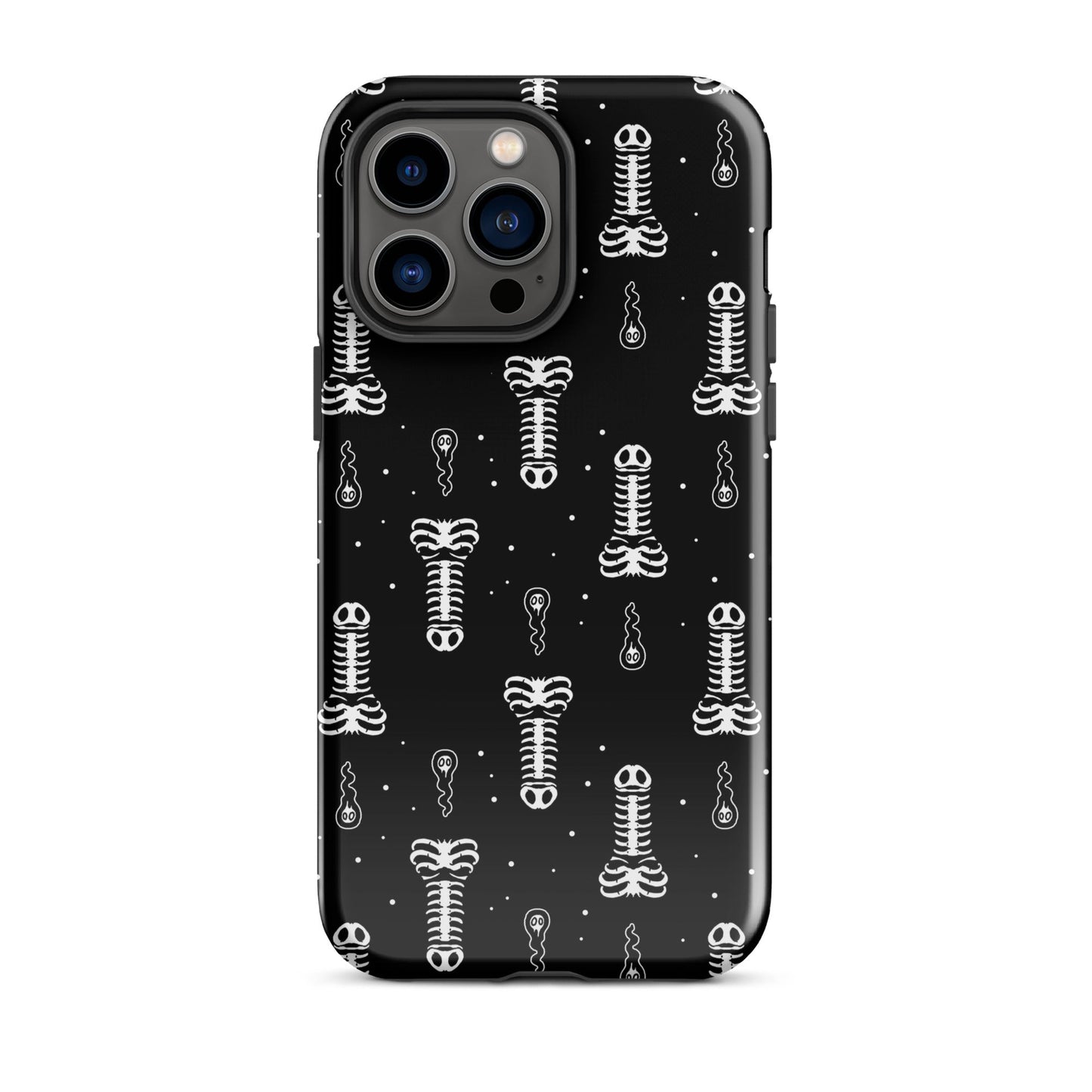 Skeleton Penis Boner iPhone Case