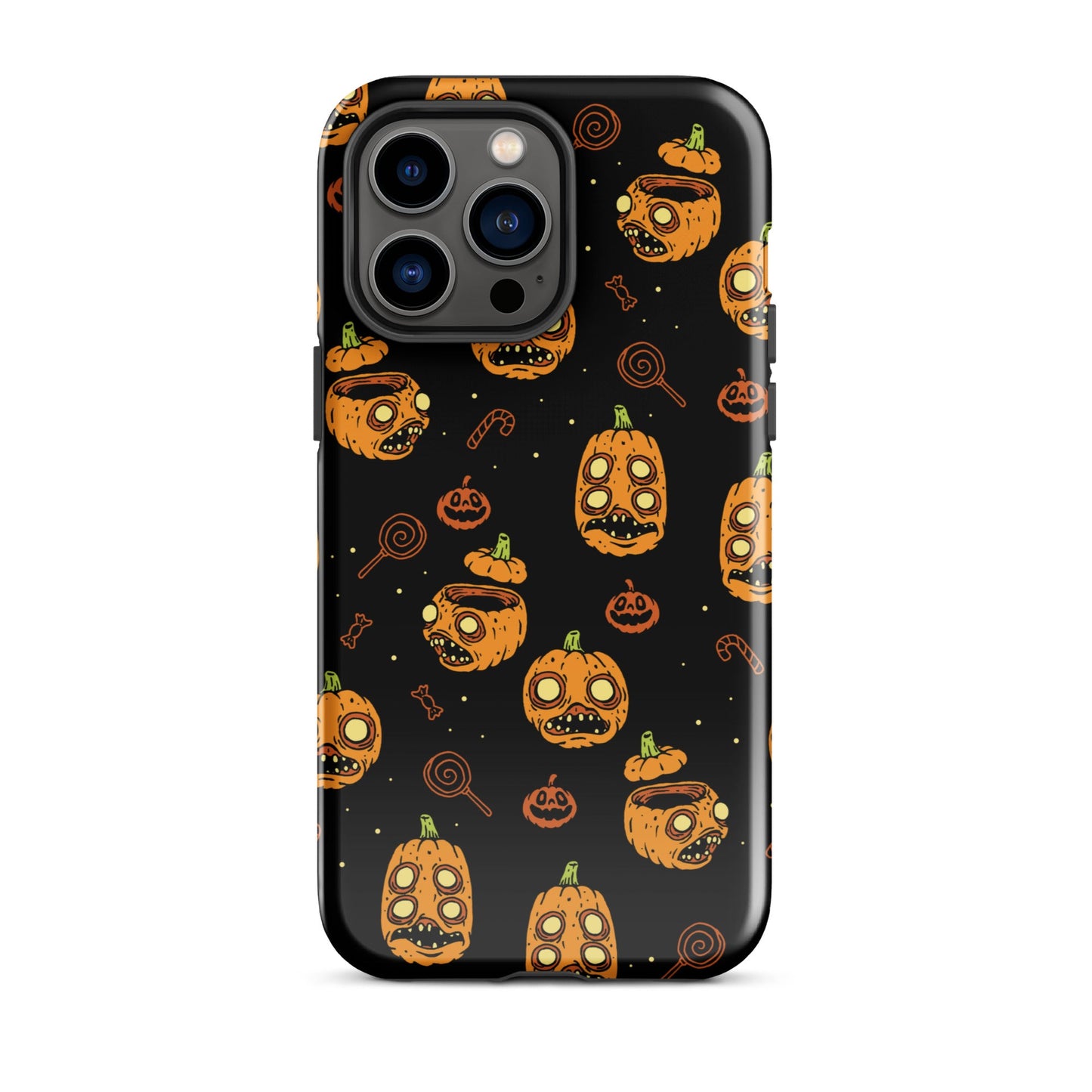 Zombie Pumpkins iPhone Case