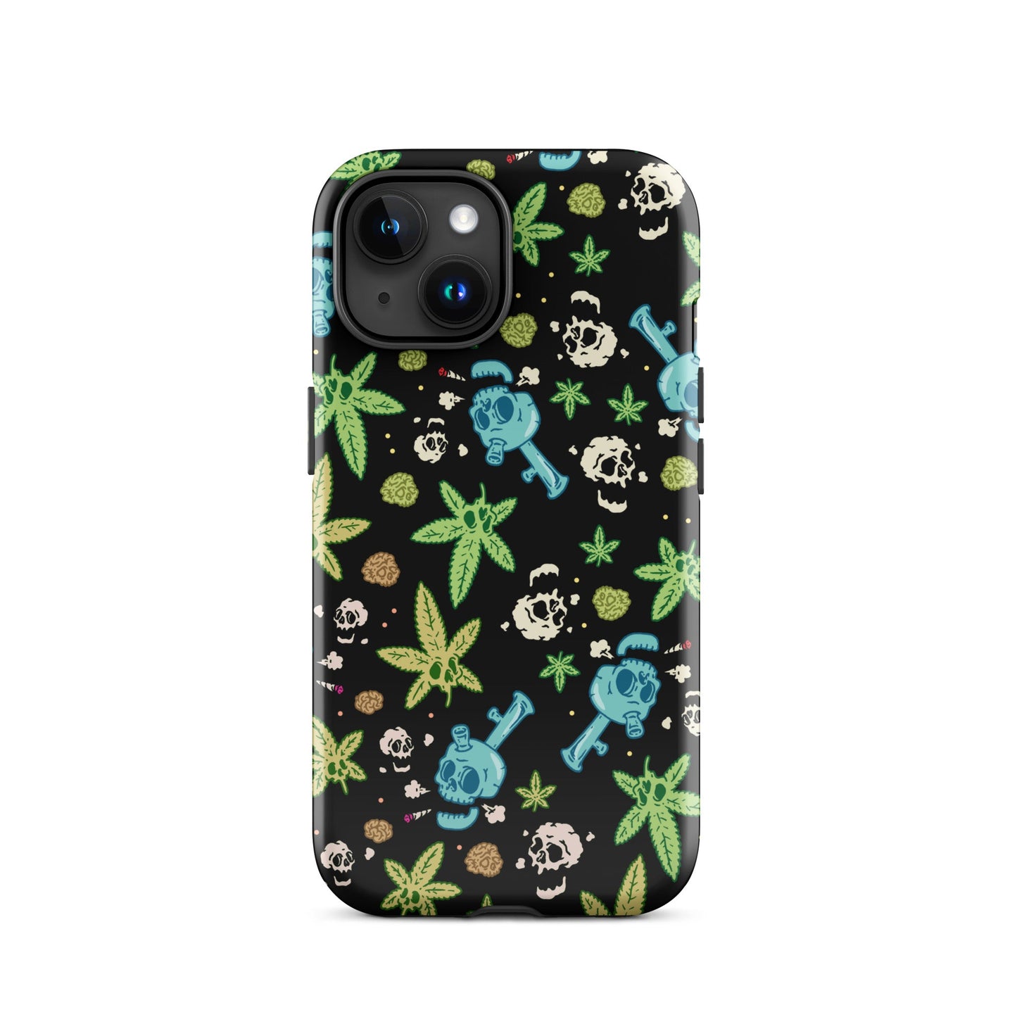 Weed And Skulls iPhone Case