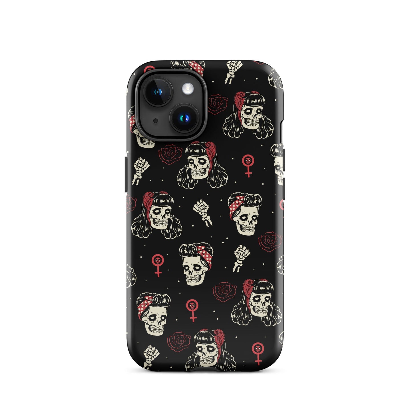 Undead Rosie Riveter iPhone Case