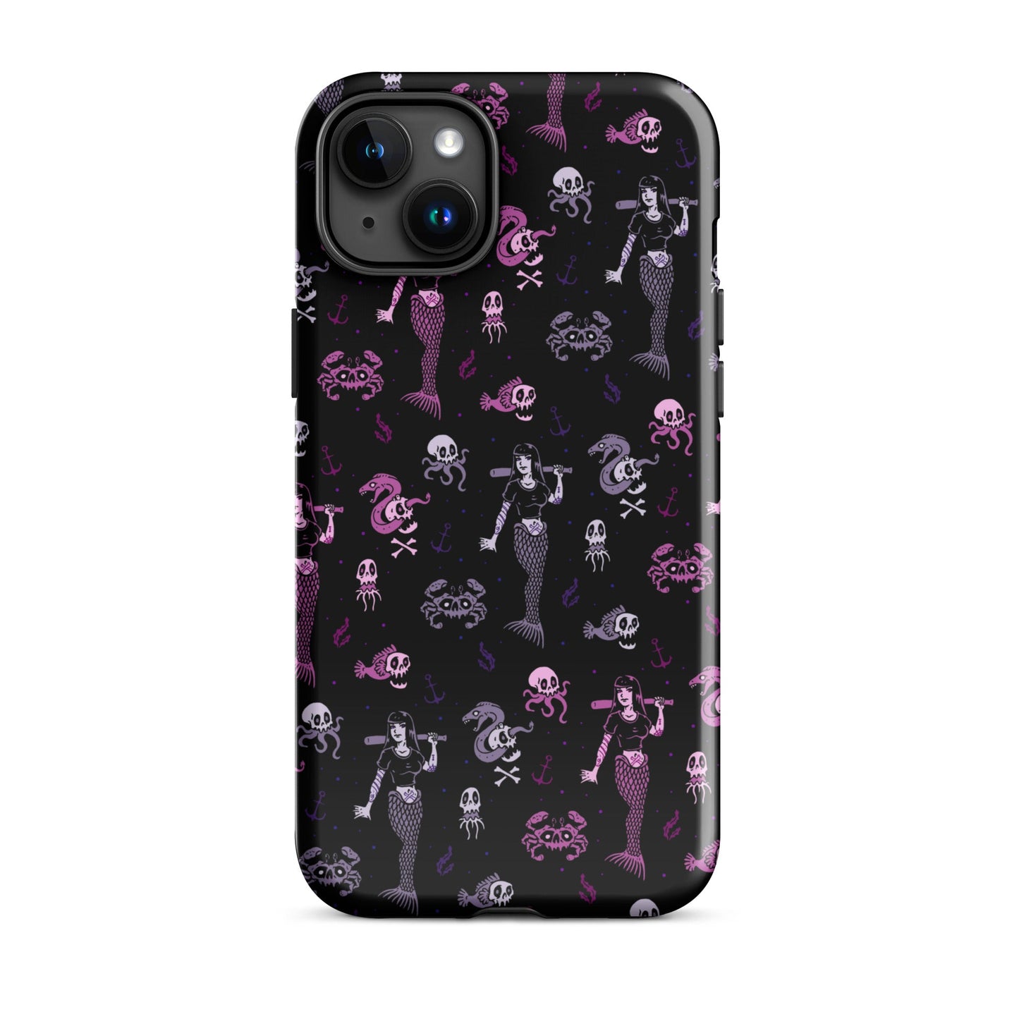 Metal Mermaid iPhone Case
