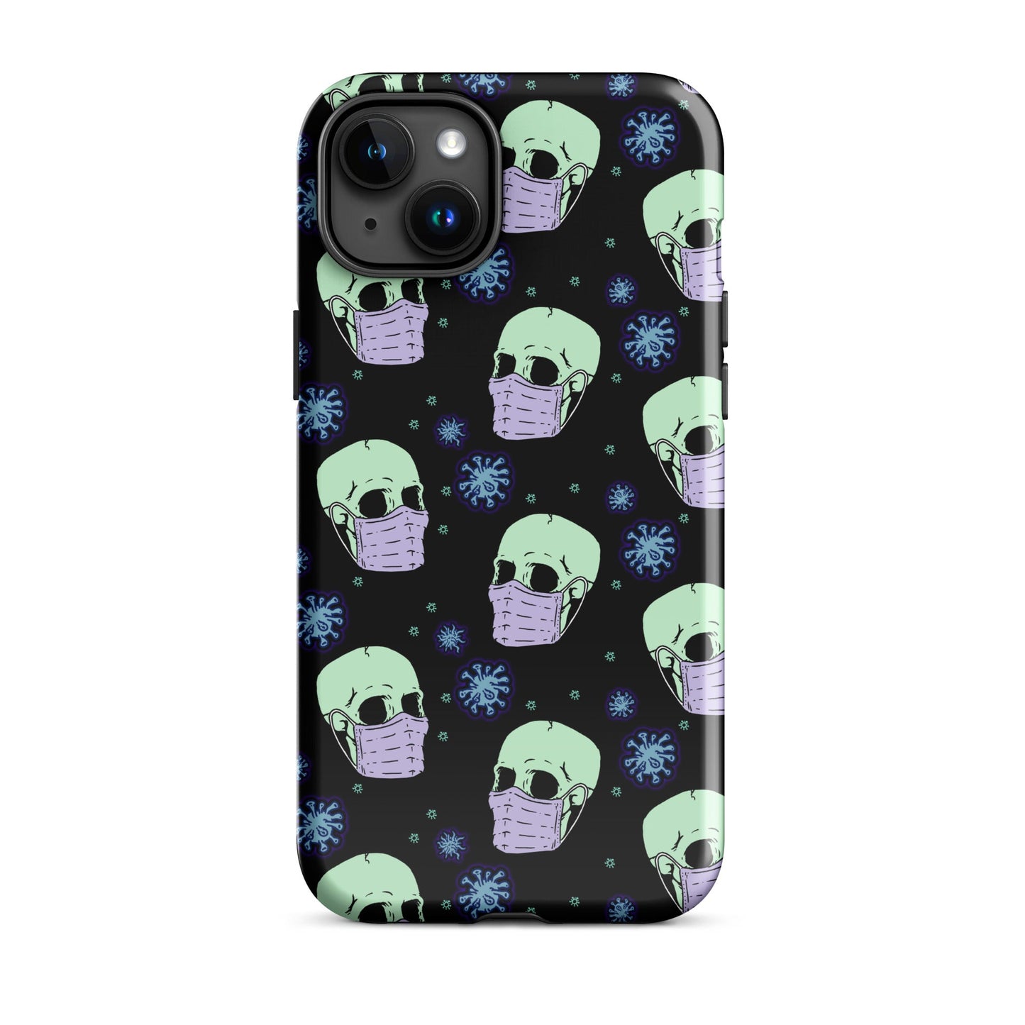 Virus Skull iPhone Case