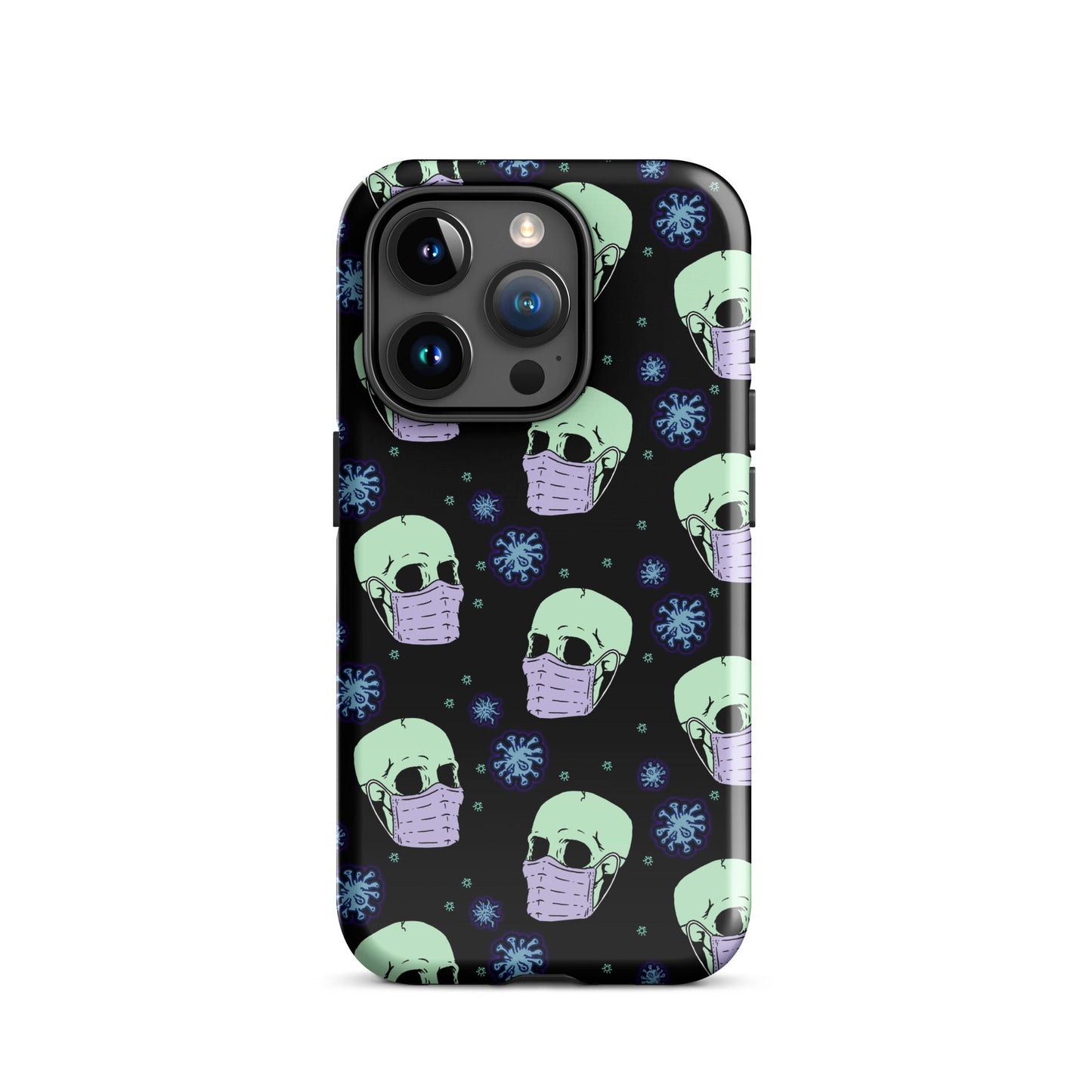 Virus Skull iPhone Case