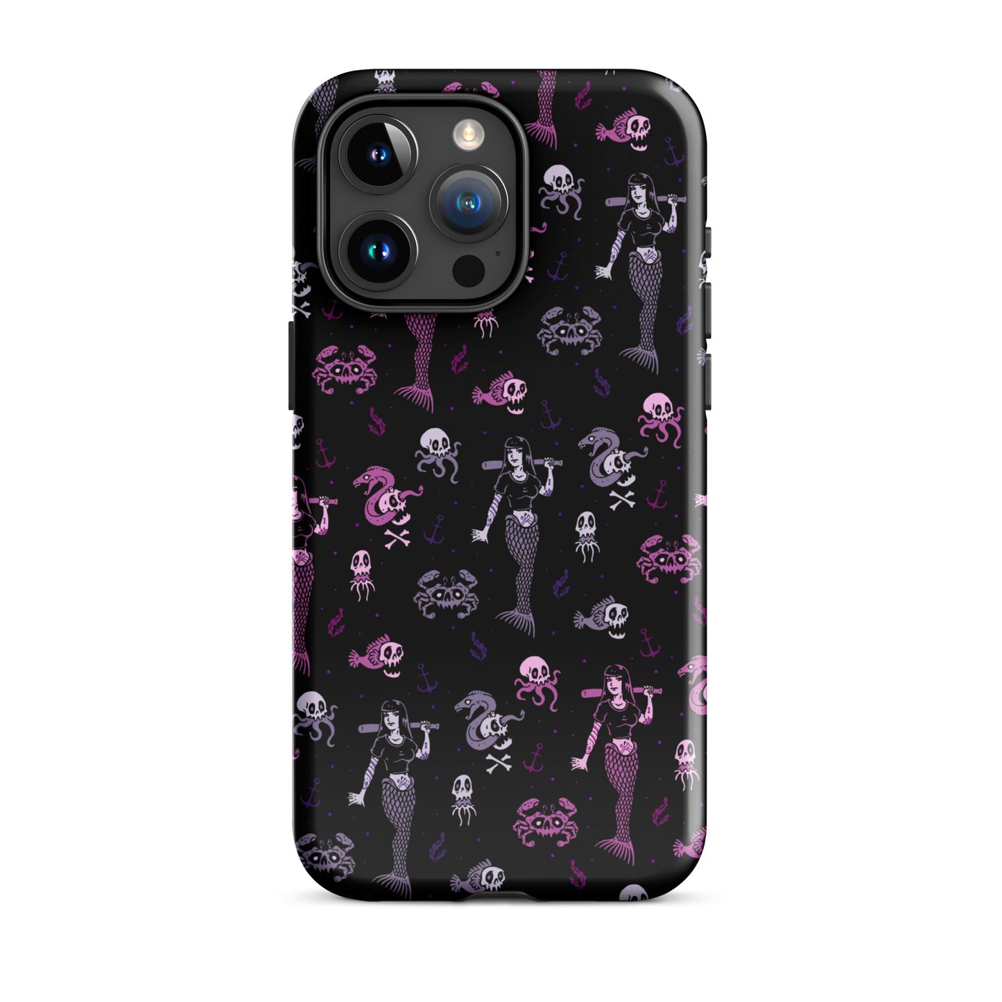 Metal Mermaid iPhone Case
