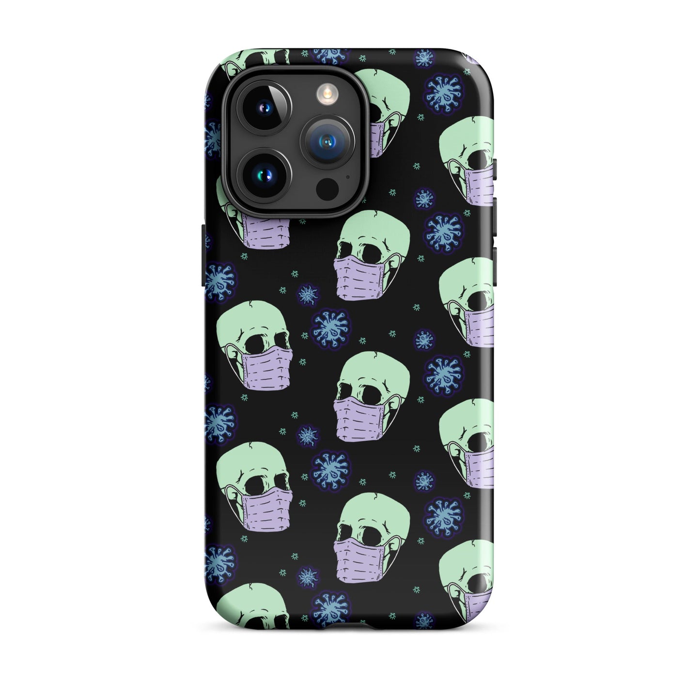 Virus Skull iPhone Case