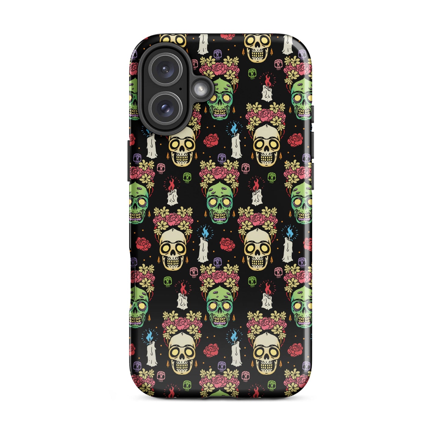 Frida Kahlo Skull iPhone Case