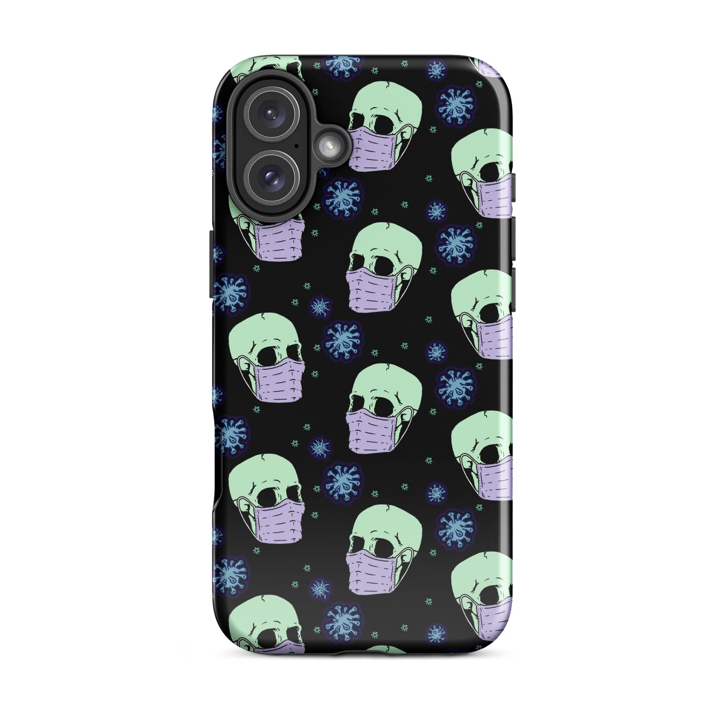 Virus Skull iPhone Case