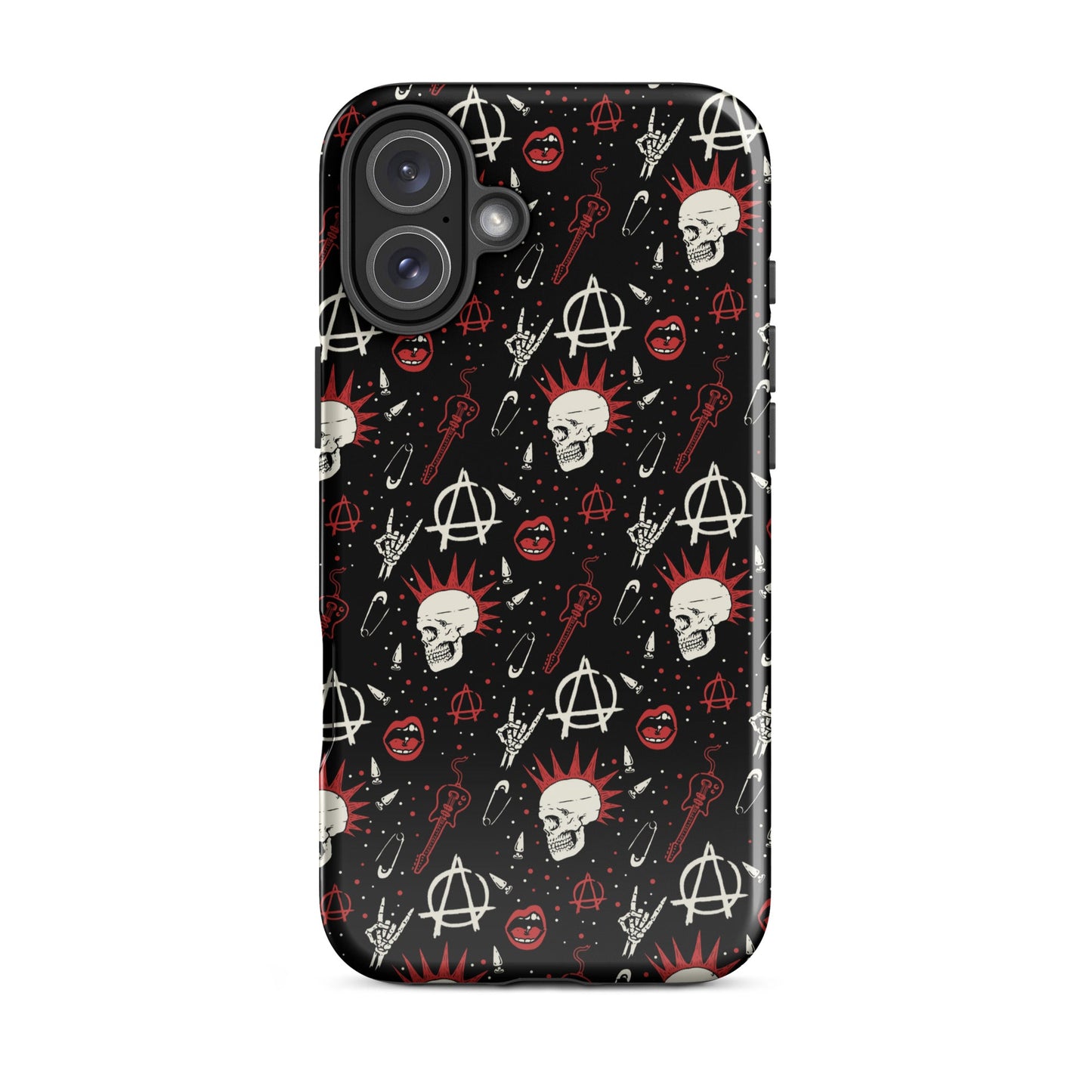 Punk Rock Anarchy iPhone Case